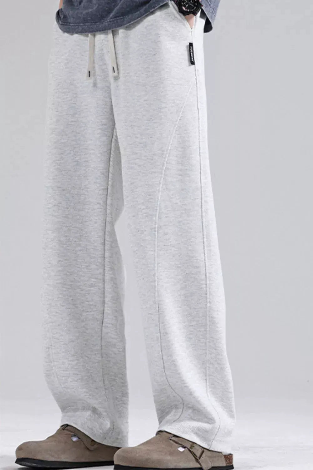 Men's Plus Size Casual Loose Fit Sweatpants by Partner Label