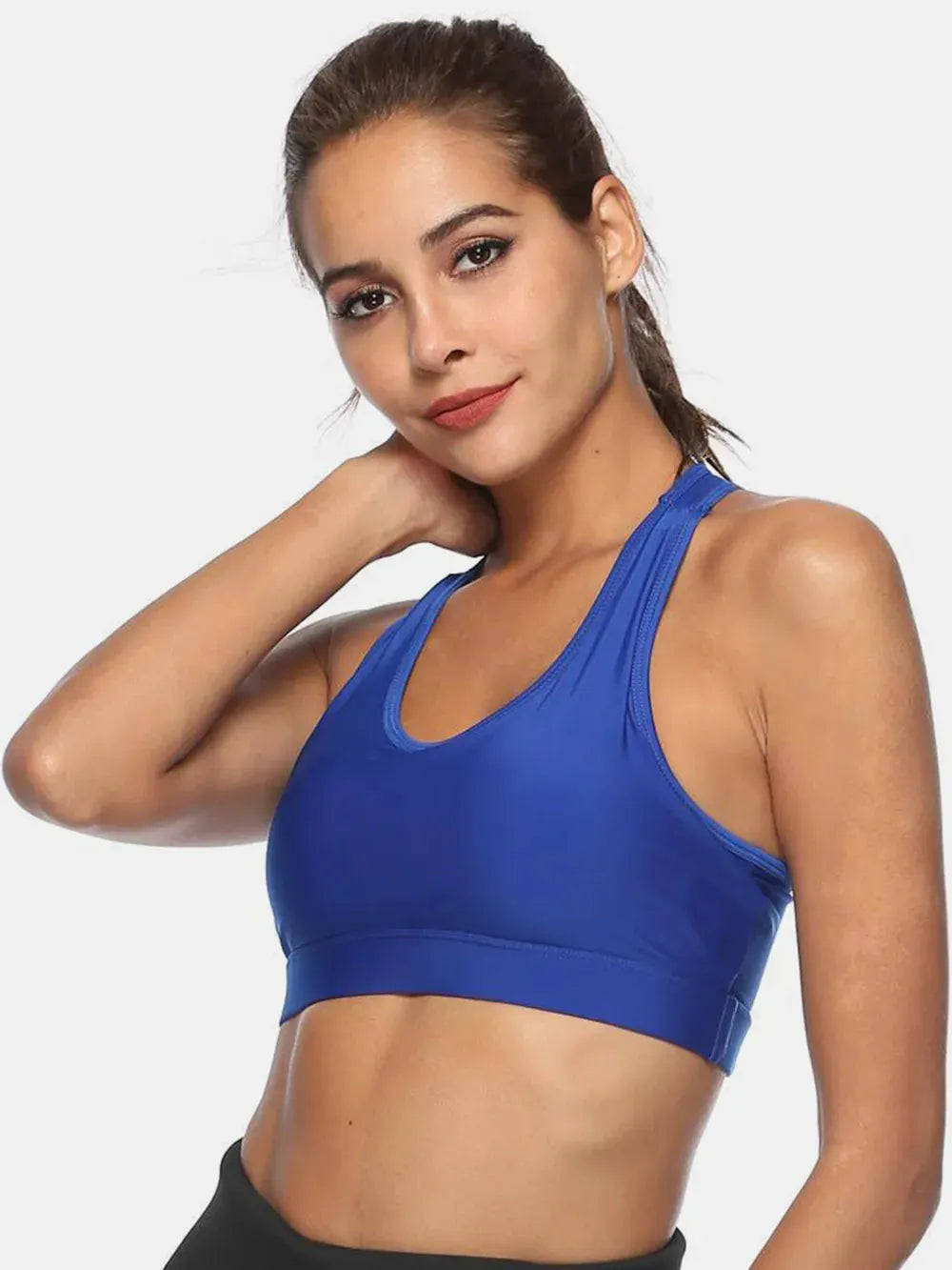 Cutout Scoop Neck Active Tank by Partner Label