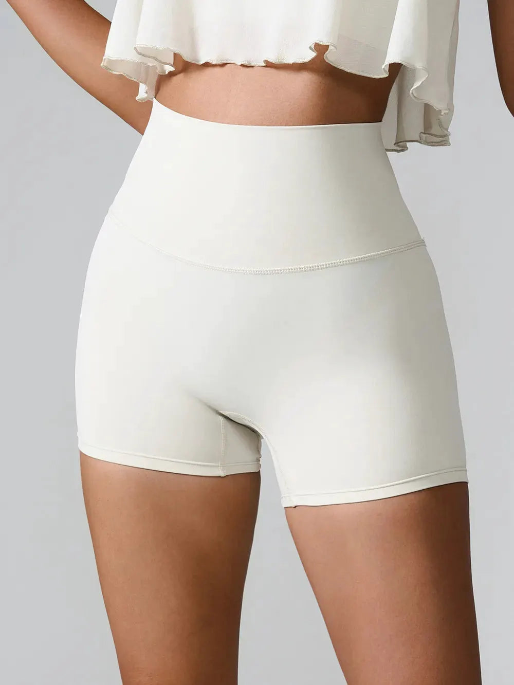 High Waist Active Shorts by Partner Label
