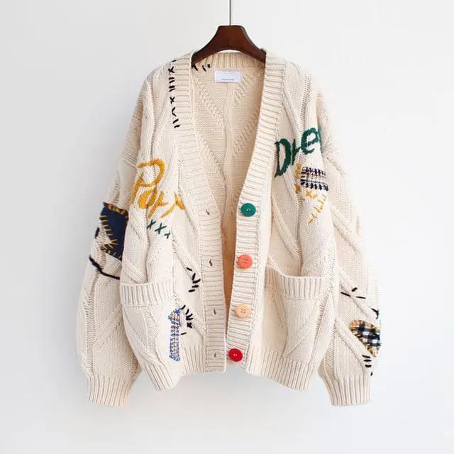Cardigan sweater women jacket by Maiden-Art