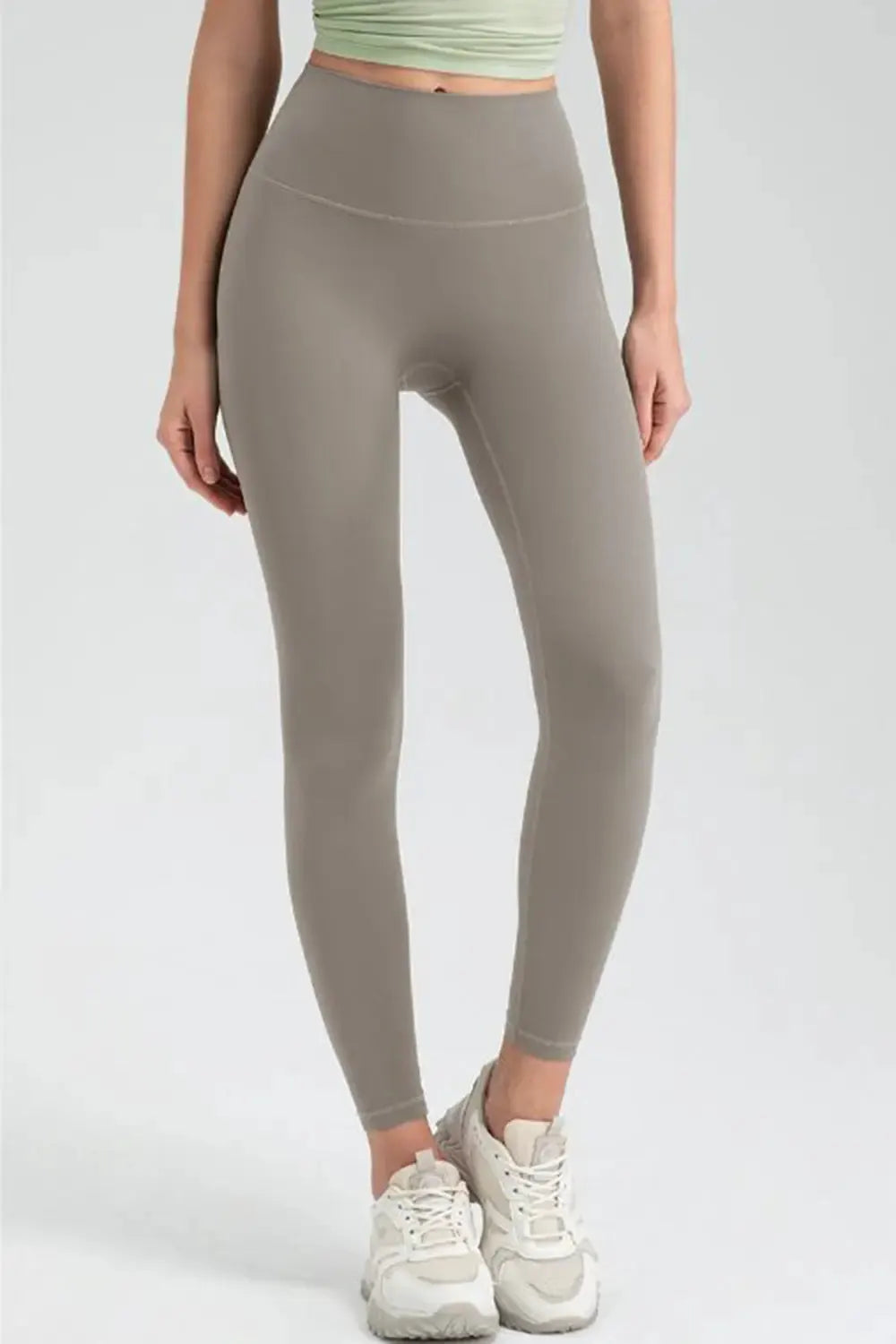 Wide Waistband High Waist Sport Leggings by Partner Label