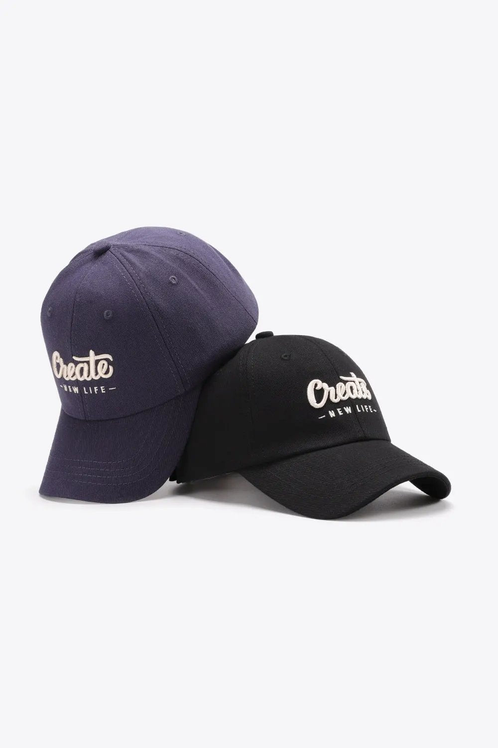 CREATE NEW LIFE Adjustable Cotton Baseball Cap by Partner Label