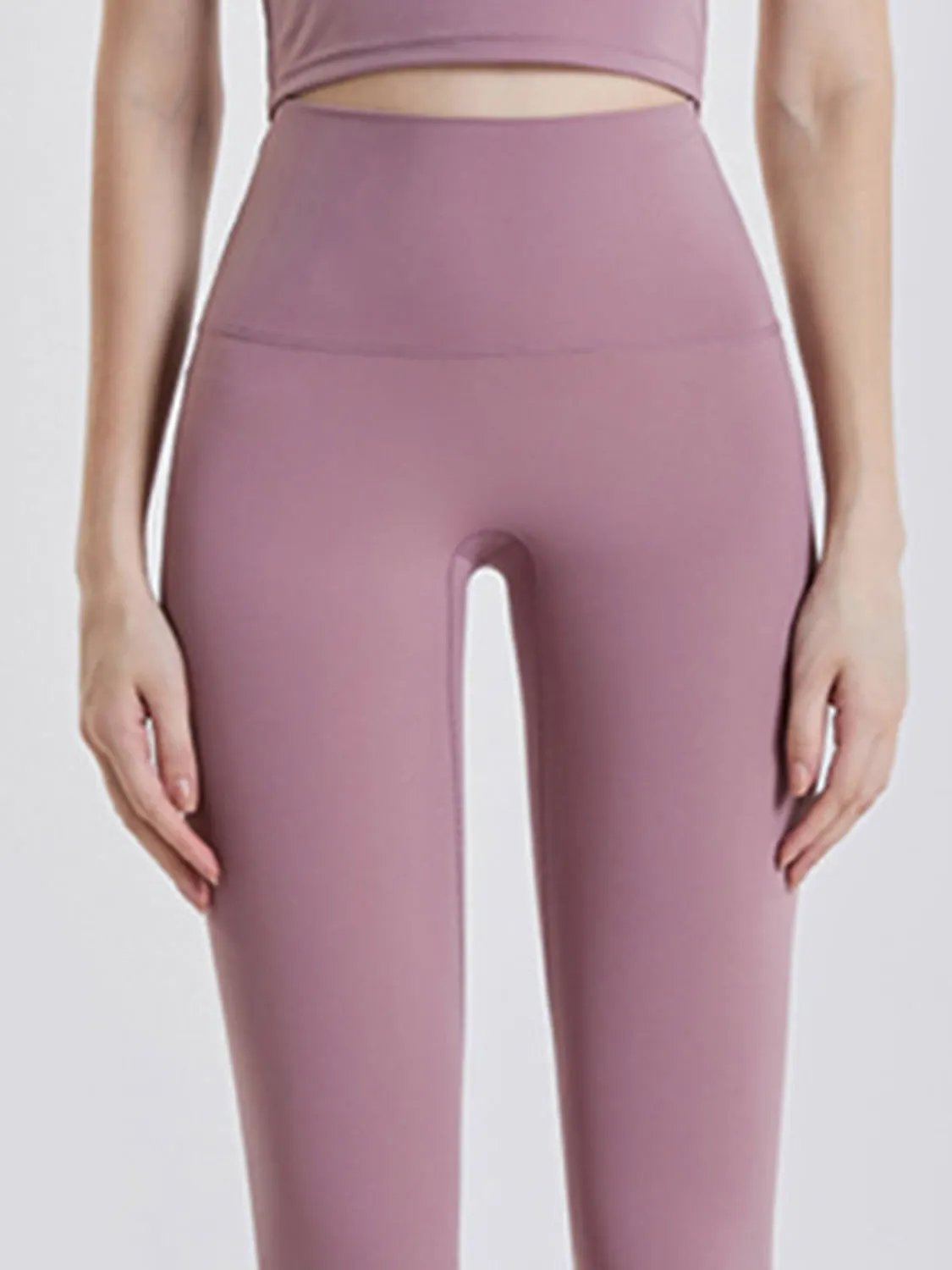 Wide Waistband Sports Leggings by Partner Label