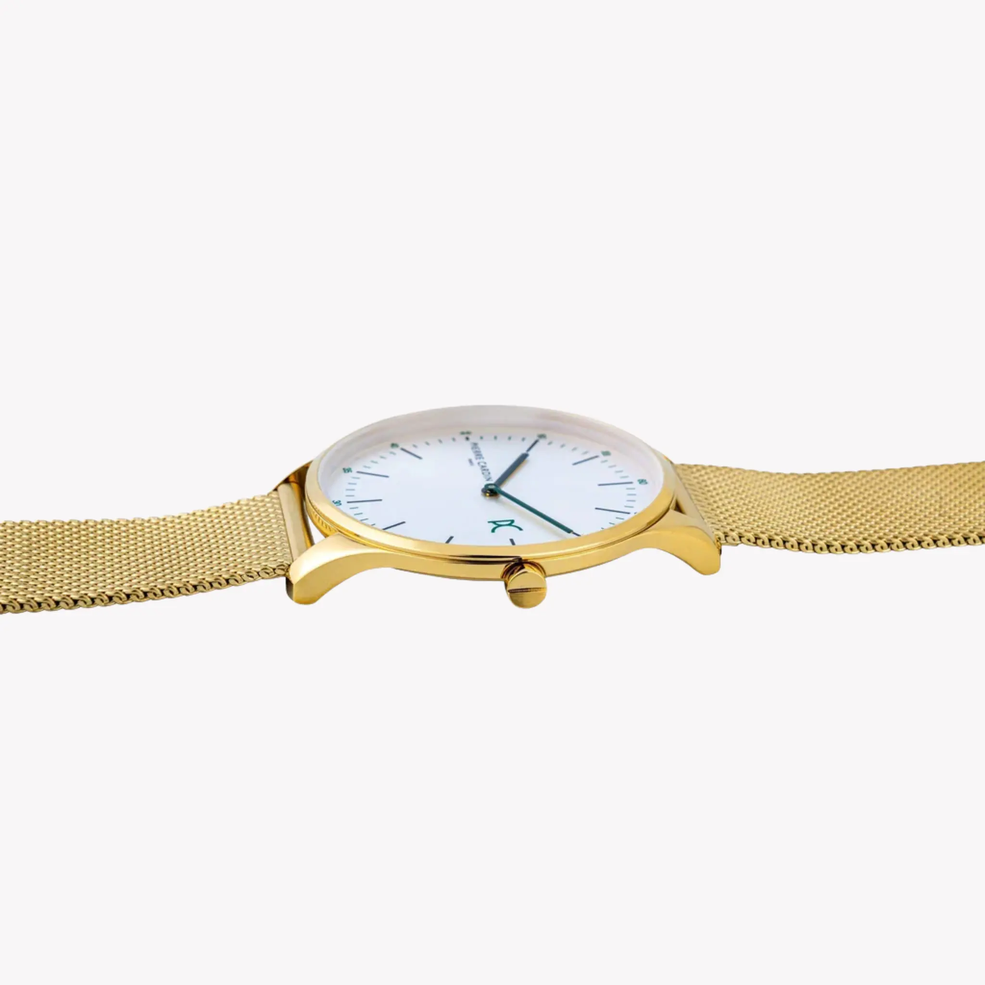 Pierre Cardin Men's Gold Stainless Steel Watch, Silver Dial | Cba.4012 by PIERRE CARDIN
