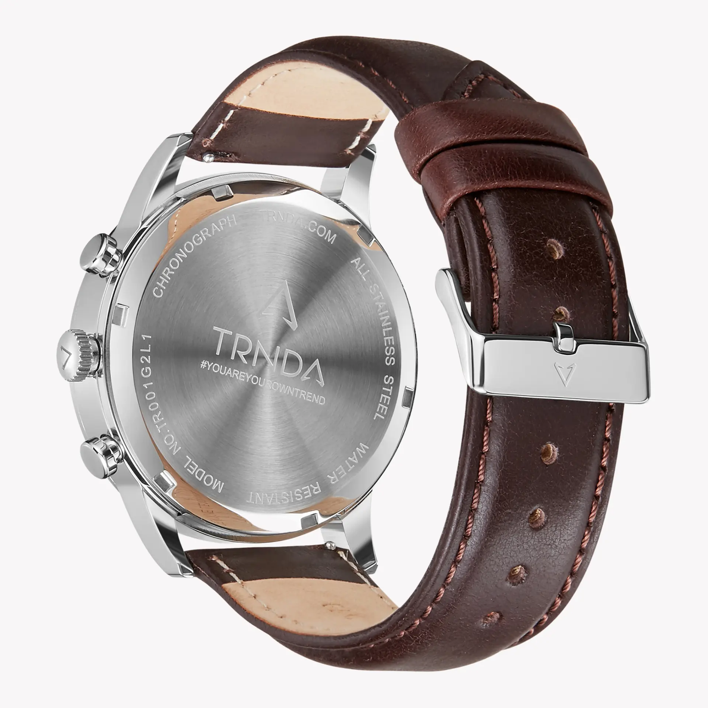 Trnda Men's Stainless Steel Watch, Seaweed Green Dial | Trn-43mm by TRNDA