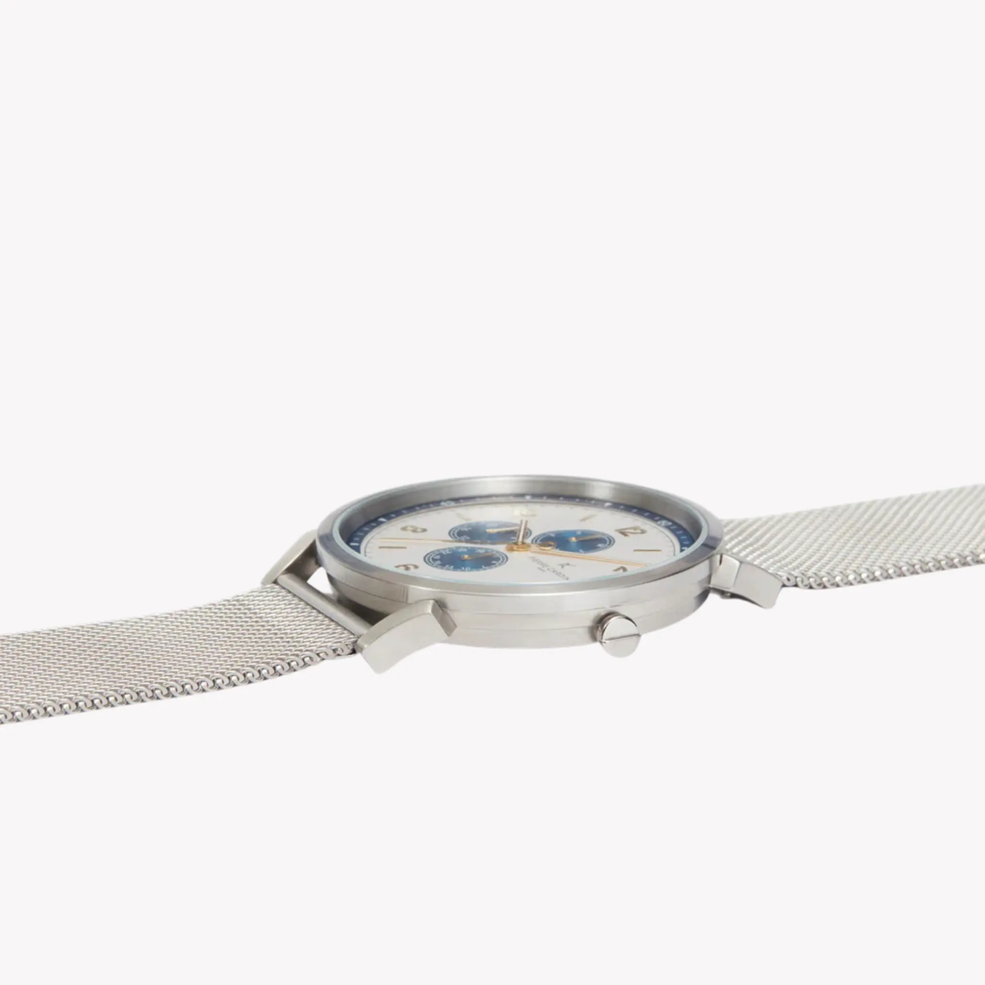 Pierre Cardin Men's Silver Stainless Steel Watch, Rose Gold Case | Cpi.2032 by PIERRE CARDIN