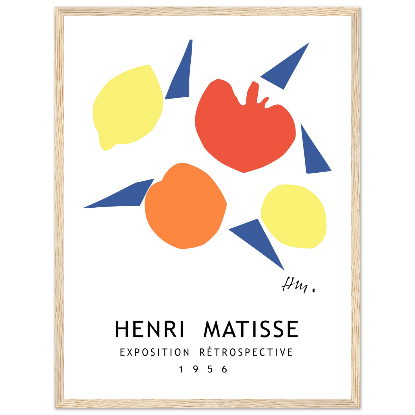 Henri Matisse Exposition Rétrospective poster by Art-O-Rama Shop
