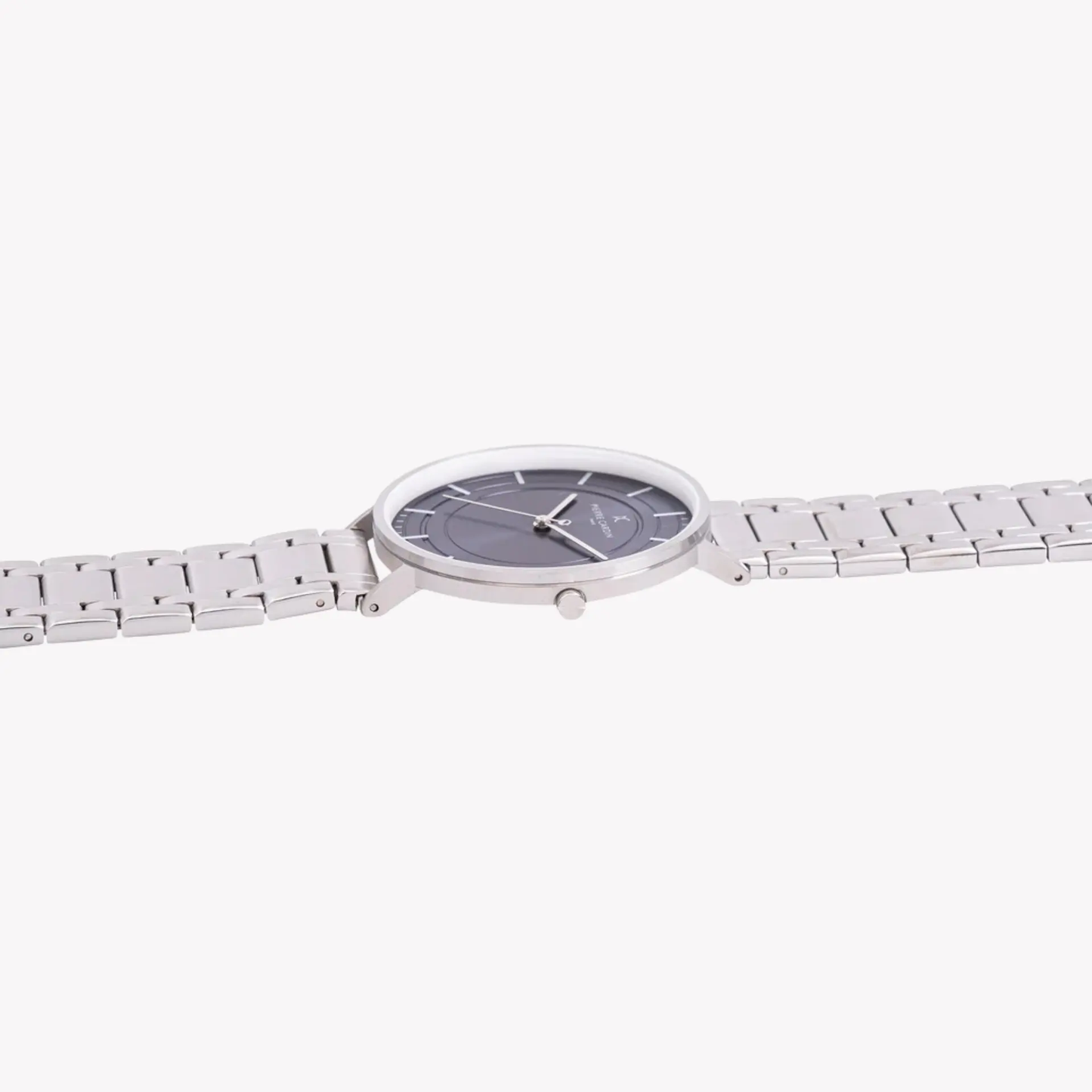 Pierre Cardin Men's Silver Watch, Blue Dial | Cbn.3032 by PIERRE CARDIN