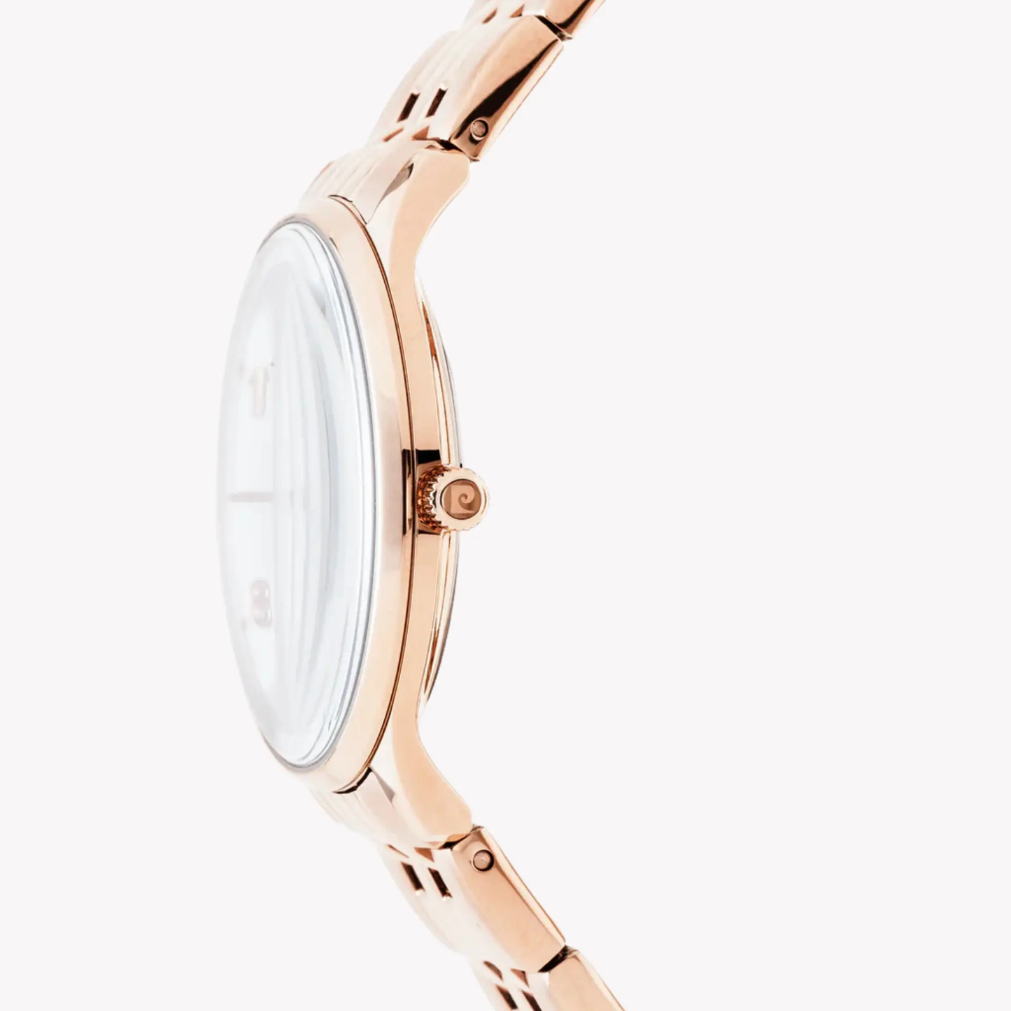 Pierre Cardin Women's Rose Gold Watch, White Dial | Pc902722f120 by PIERRE CARDIN