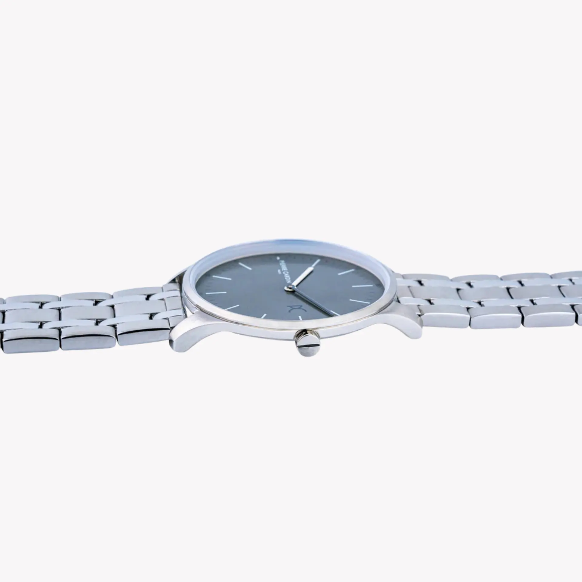 Pierre Cardin Men's Silver Stainless Steel Watch, Gray Dial | Cba.4011 by PIERRE CARDIN