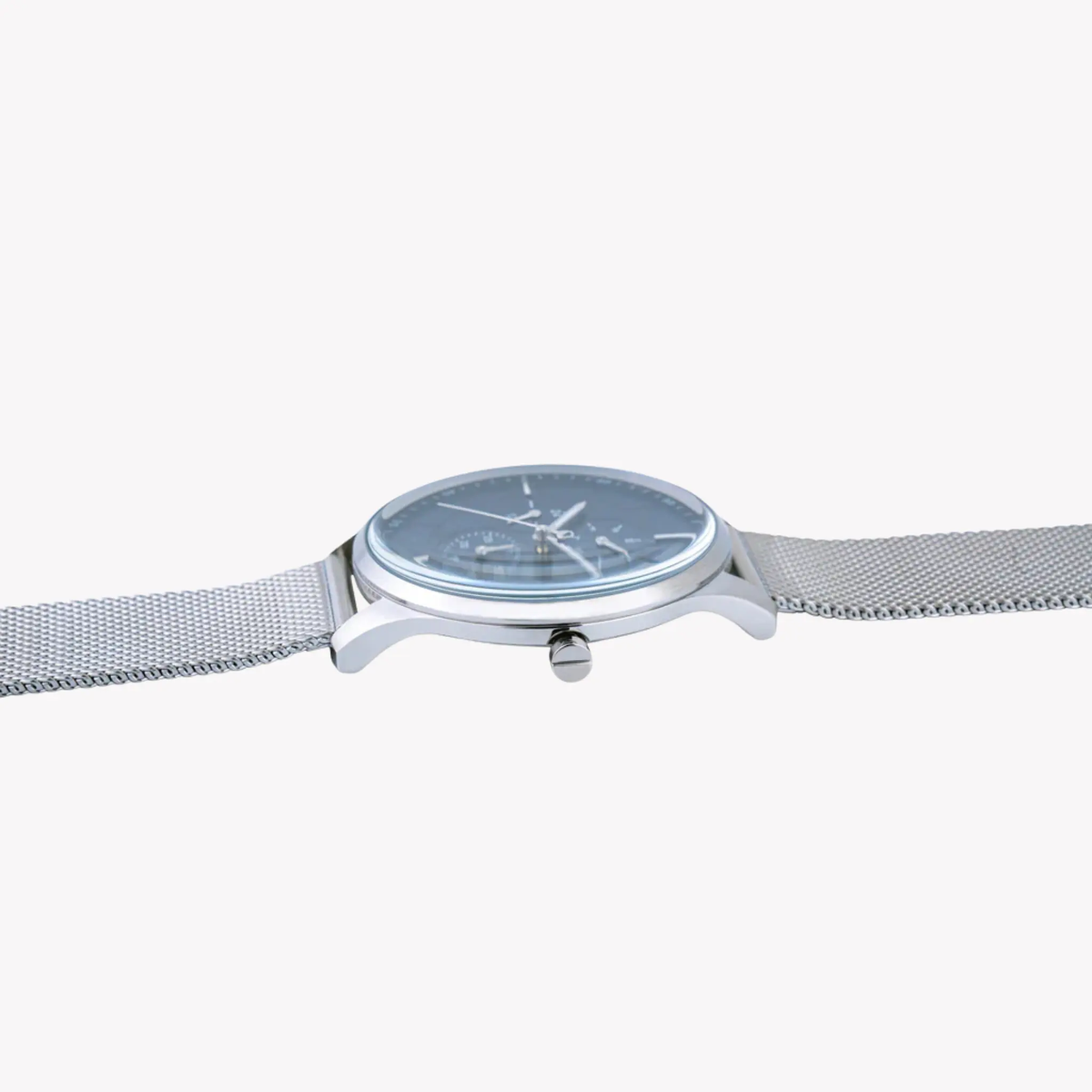 Pierre Cardin Men's Silver Stainless Steel Watch, Blue Dial | Pc902731f121 by PIERRE CARDIN