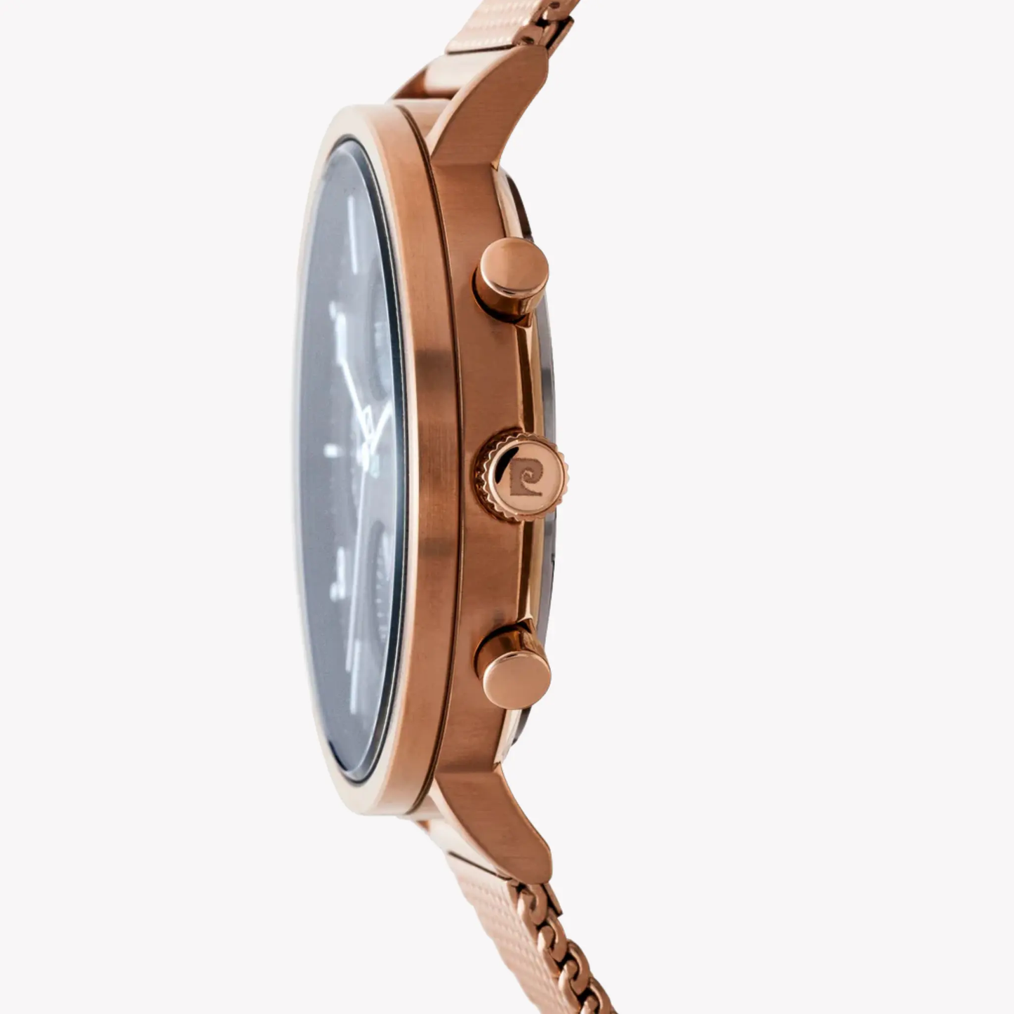 Pierre Cardin Men's Rose Gold Watch, Black Dial | Pc902641f18 by PIERRE CARDIN