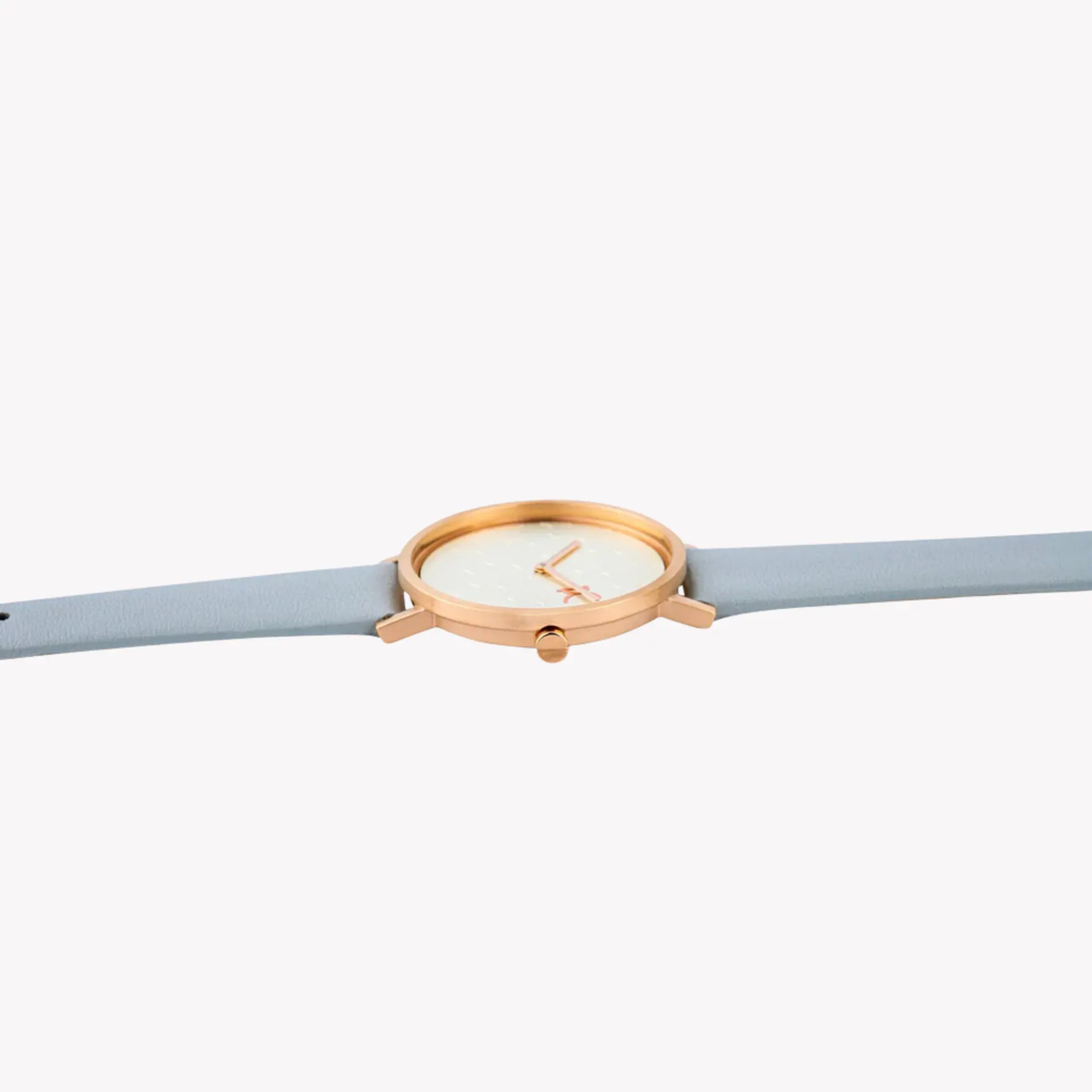 Pierre Cardin Women's Gray Leather Watch, Rose Gold Case | Cbv.1520 by PIERRE CARDIN