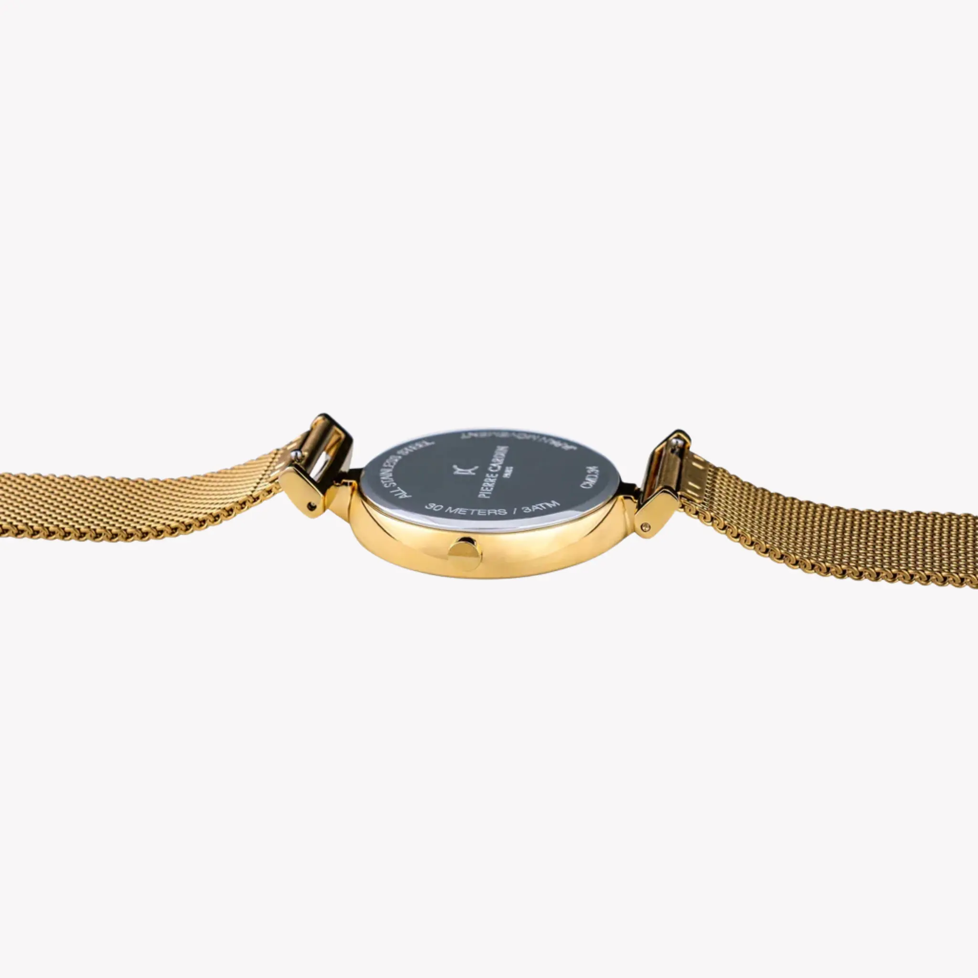 Pierre Cardin Women's Gold Stainless Steel Watch, Silver Dial | Cmd.3507 by PIERRE CARDIN