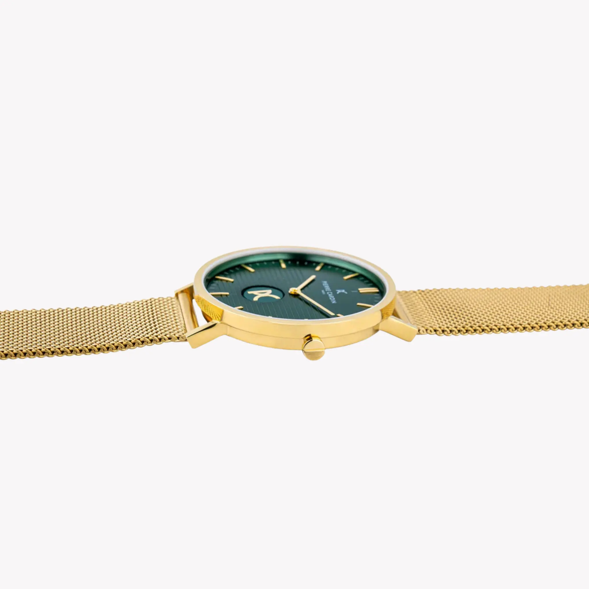 Pierre Cardin Men's Gold Stainless Steel Watch, Green Dial | Cbv.1046 by PIERRE CARDIN