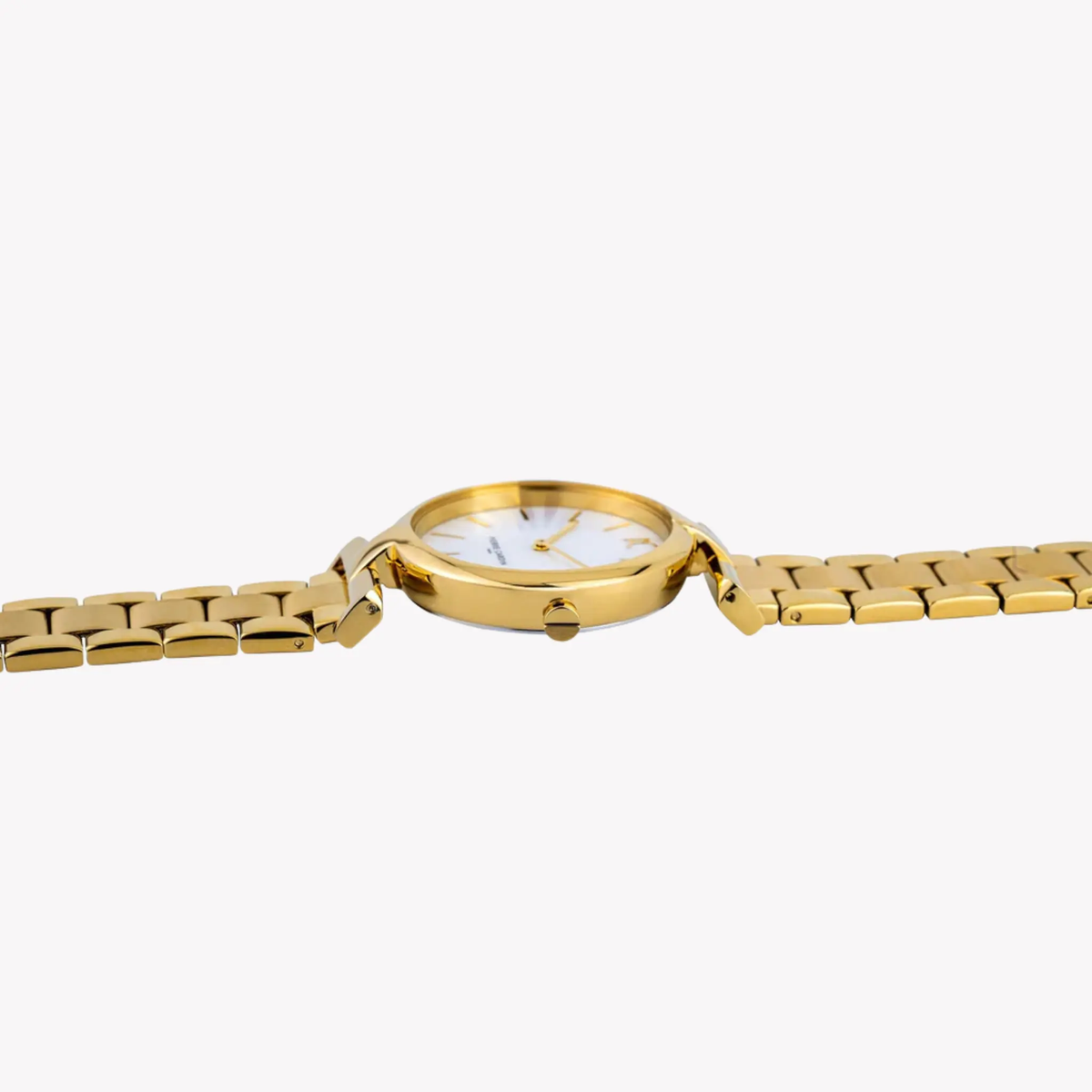 Pierre Cardin Women’S Gold Stainless Steel Watch, White Dial | Cmd.3513 by PIERRE CARDIN