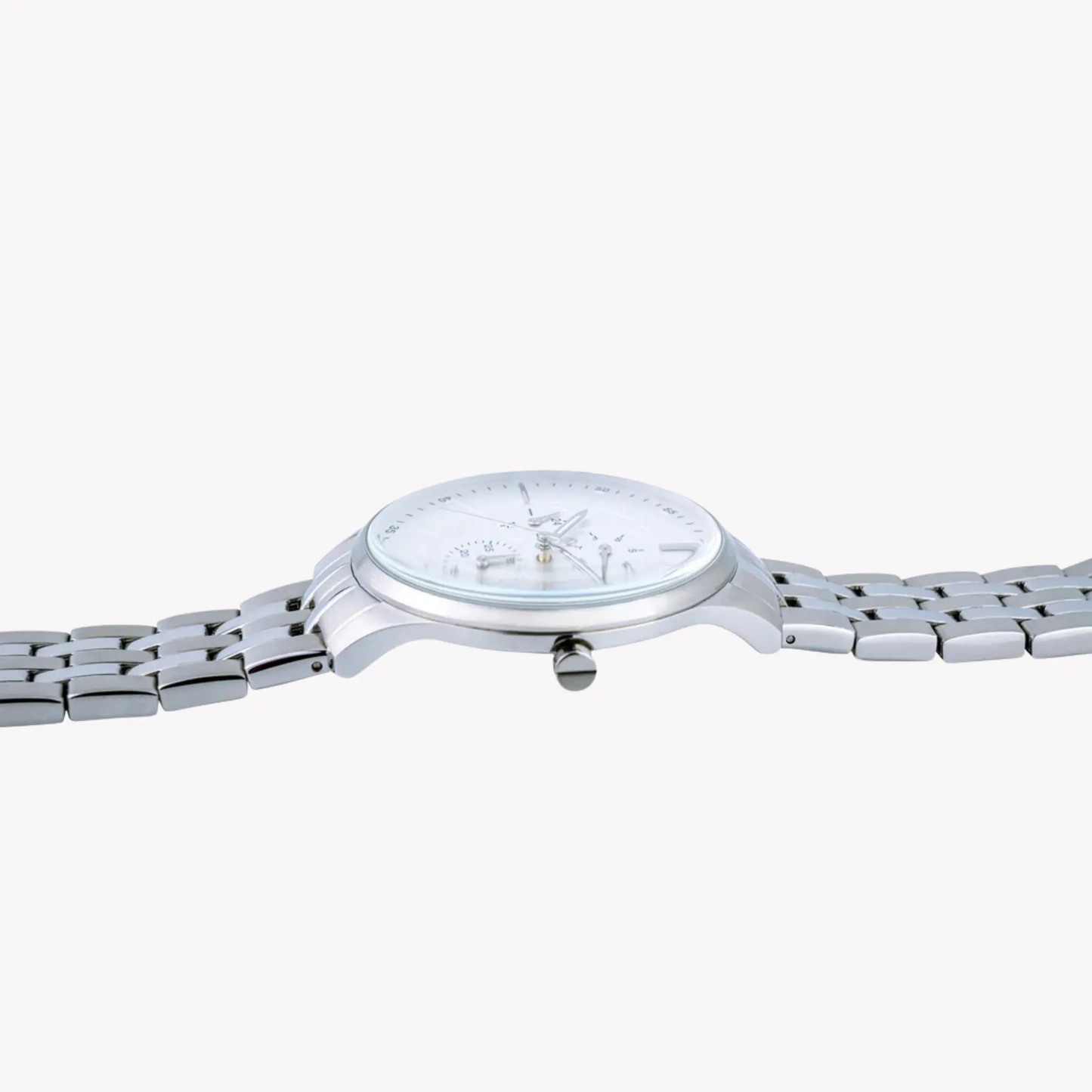 Pierre Cardin Men's Silver Stainless Steel Watch, White Dial | Pc902731f104 by PIERRE CARDIN