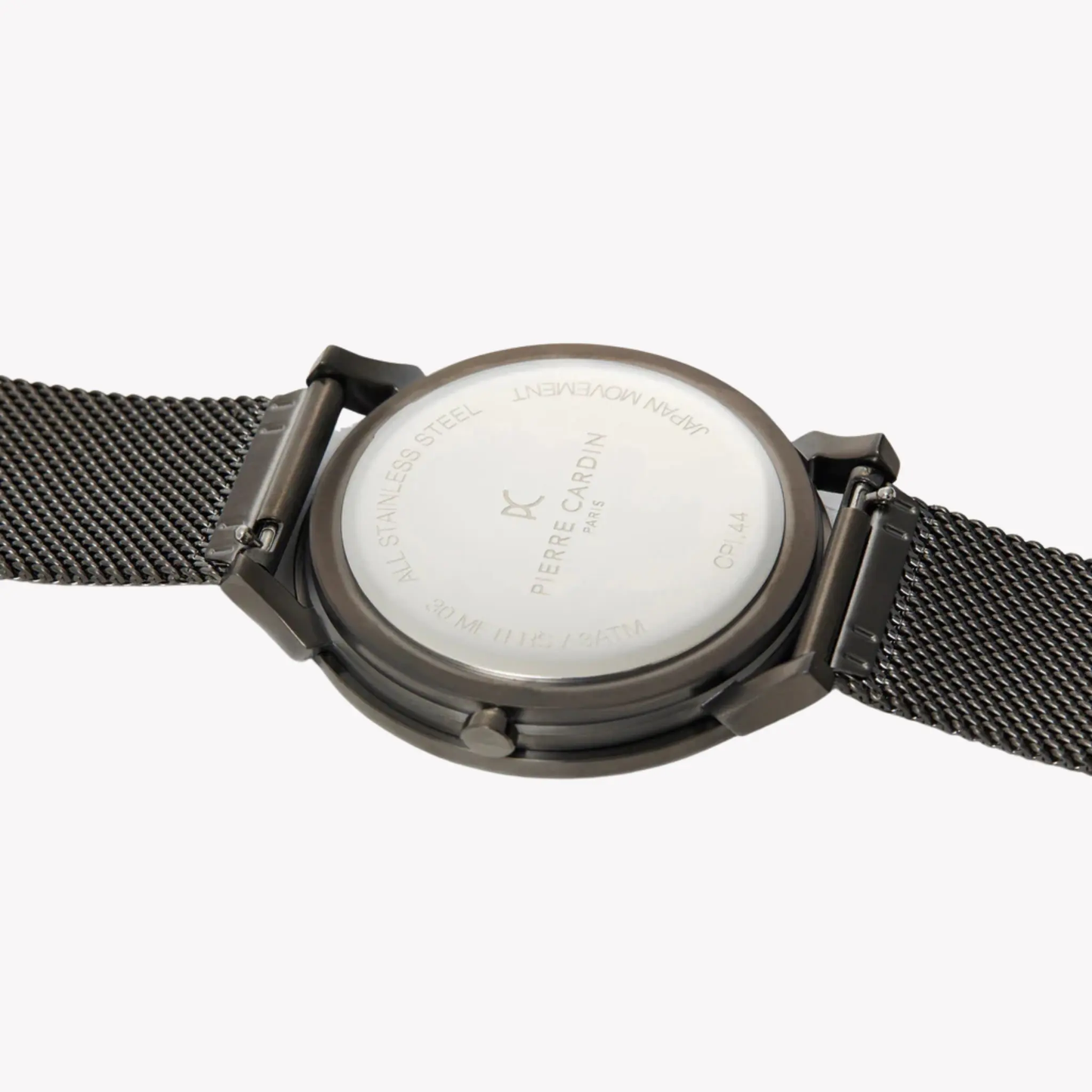 Pierre Cardin Men's Stainless Steel Gray Watch, White Dial | Cpi.2033 by PIERRE CARDIN