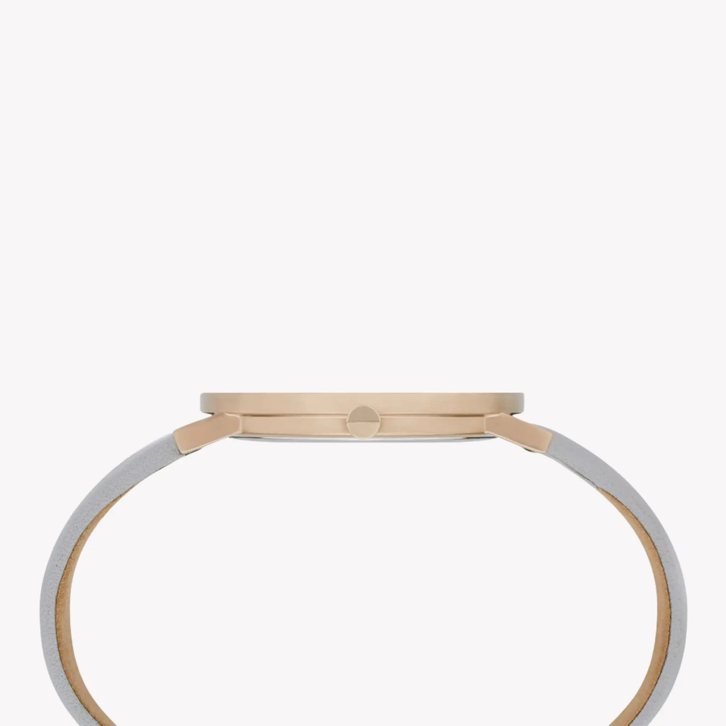 Pierre Cardin Women's Gray Leather Watch, Rose Gold Case | Cbv.1011 by PIERRE CARDIN