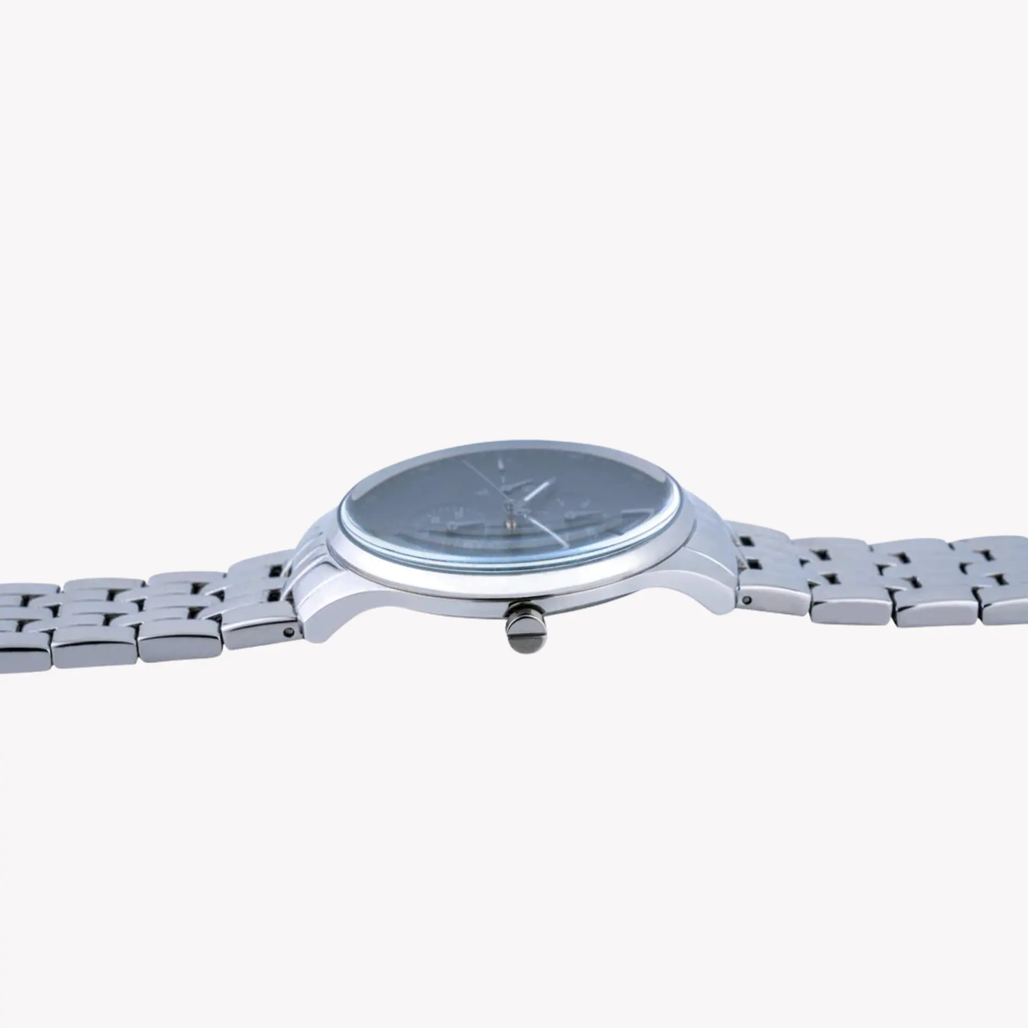 Pierre Cardin Men's Silver Watch, Black Dial | Pc902731f108 by PIERRE CARDIN