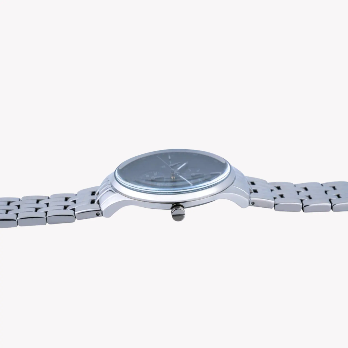 Pierre Cardin Men's Silver Watch, Black Dial | Pc902731f108 by PIERRE CARDIN