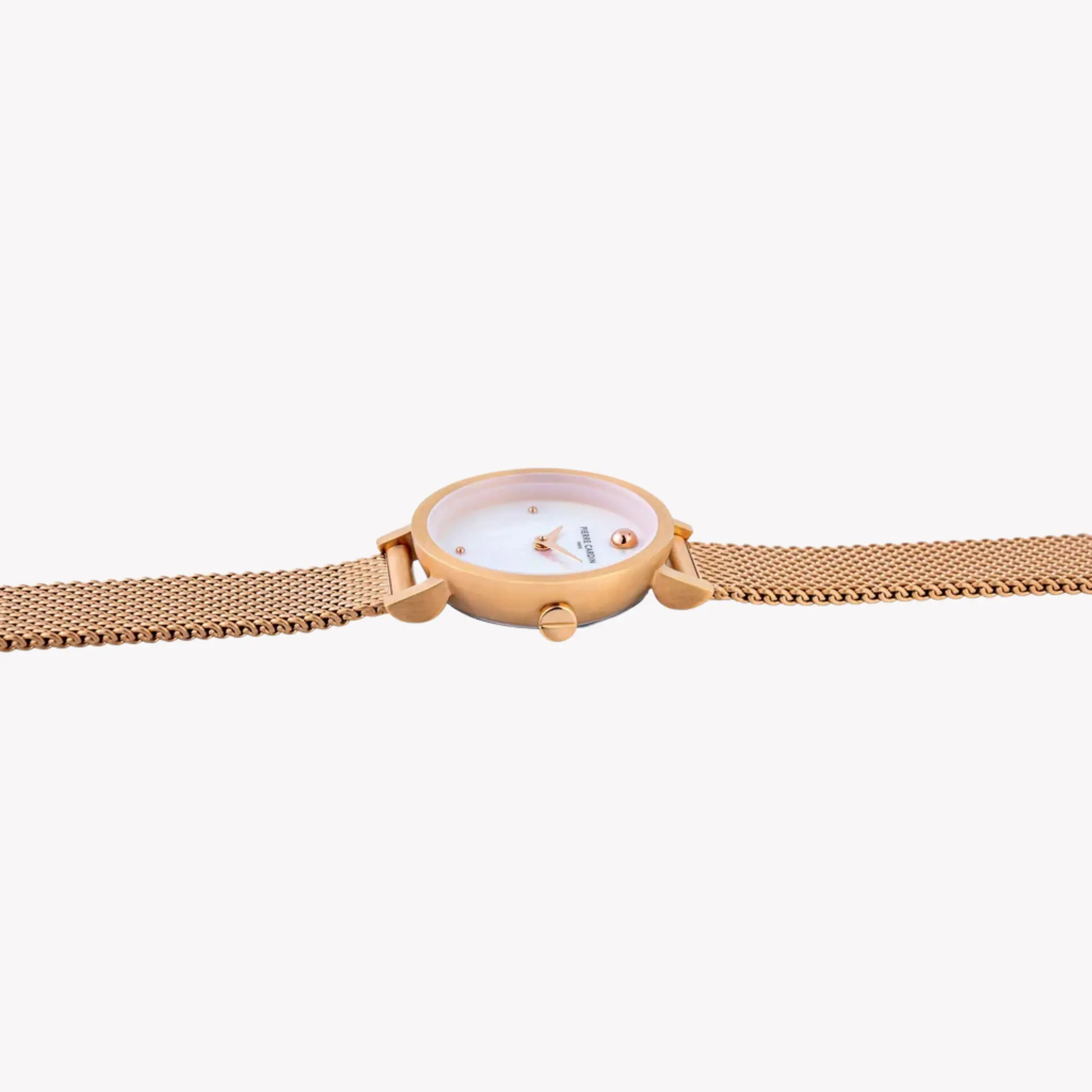 Pierre Cardin Women's Rose Gold Watch, White Dial | Ccm.0524 by PIERRE CARDIN