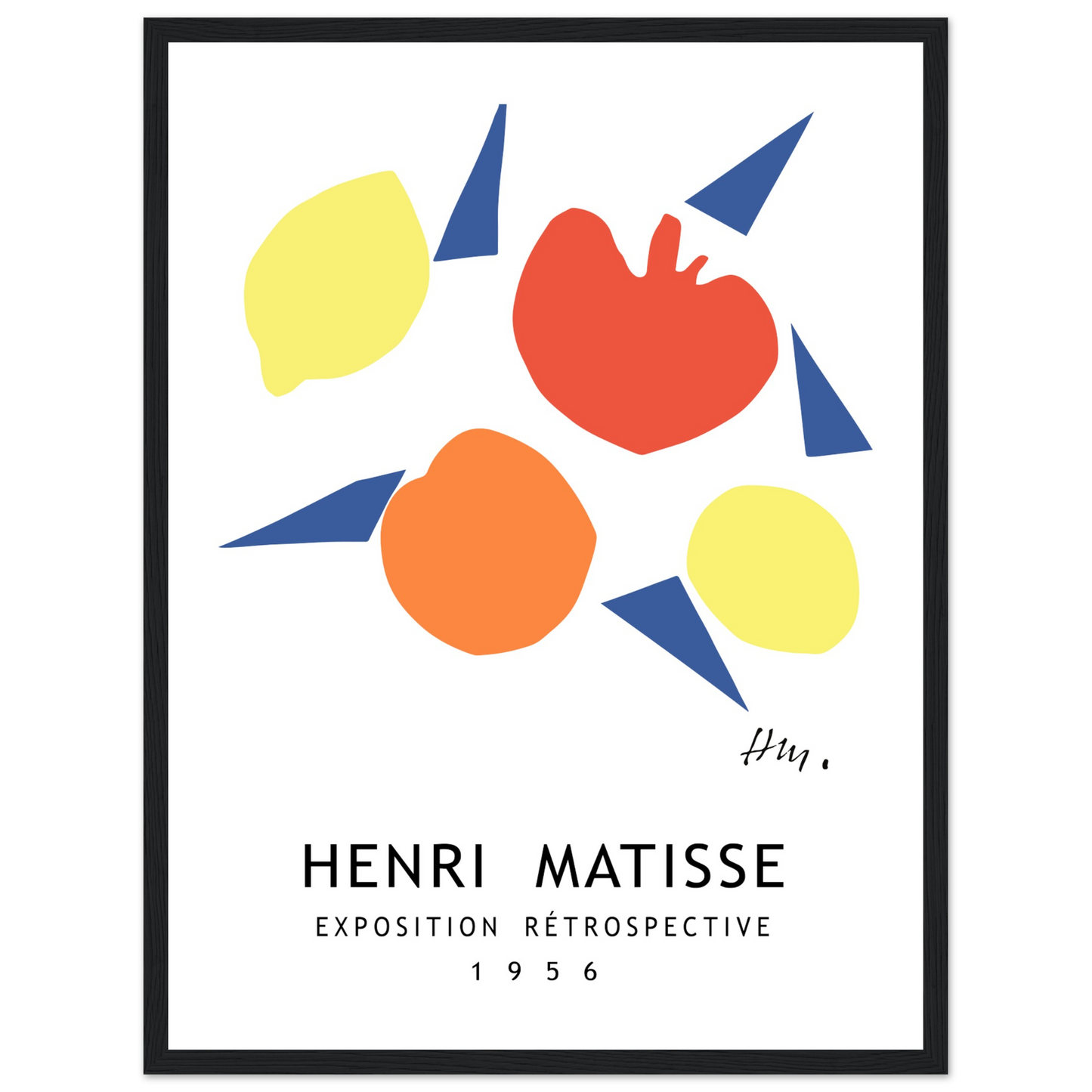 Henri Matisse Exposition Rétrospective poster by Art-O-Rama Shop