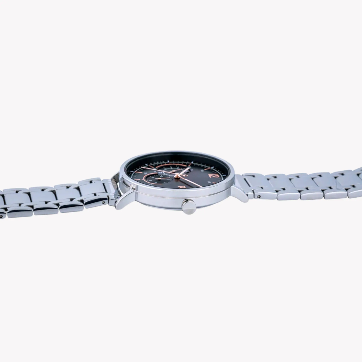Pierre Cardin Men's Silver Stainless Steel Watch, Black Dial | Cbn.3025 by PIERRE CARDIN