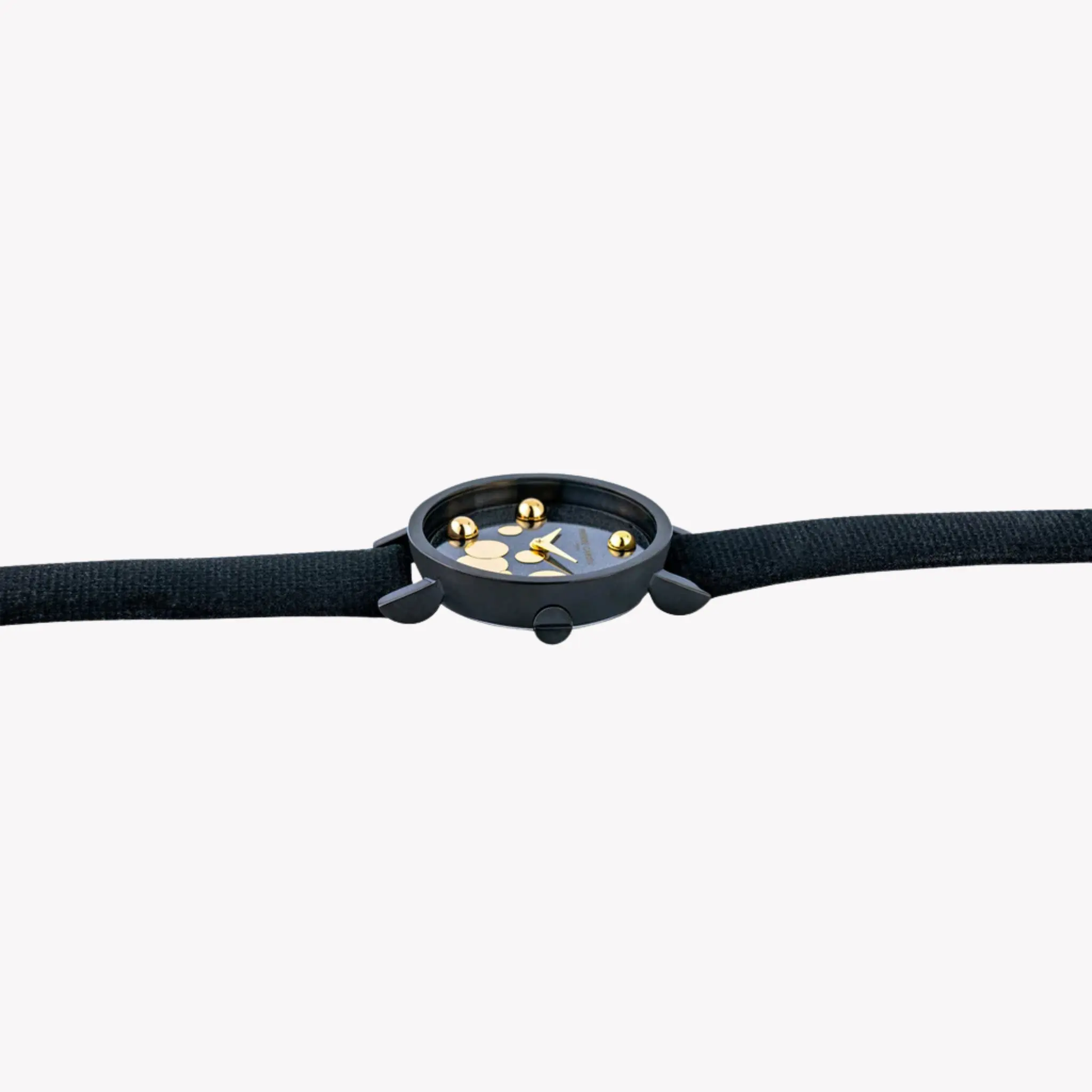 Pierre Cardin Women's Black Leather Watch, Black Dial | Ccm.0513 by PIERRE CARDIN