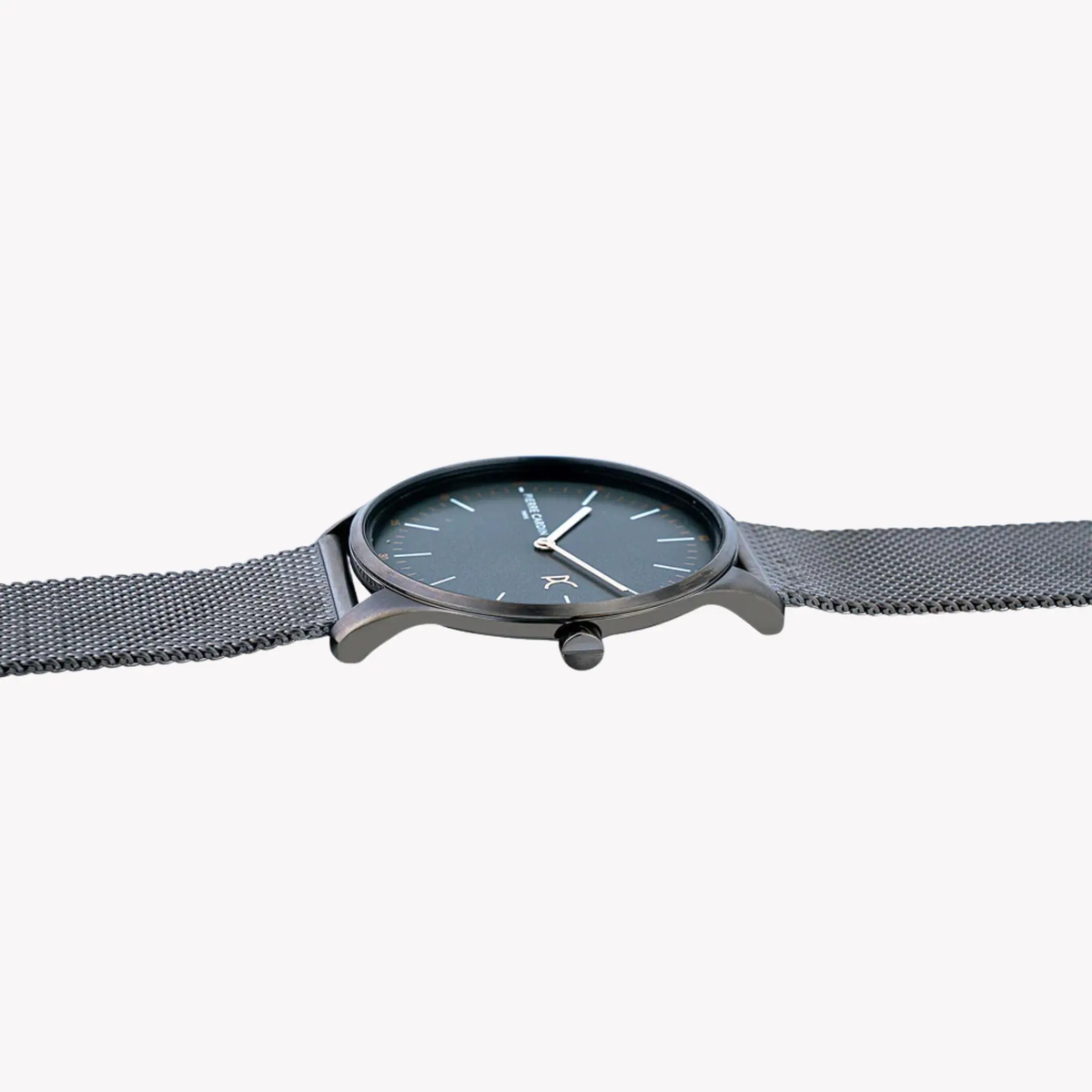 Pierre Cardin Men's Gray Stainless Steel Watch, Black Case | Cba.4014 by PIERRE CARDIN