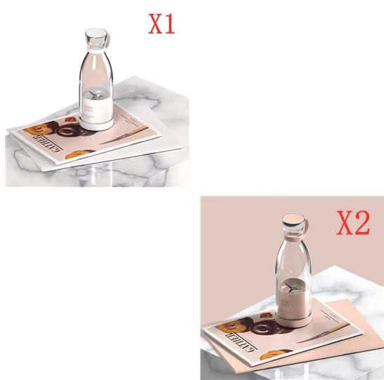 350ML Electric Juicer Blender Mixer USB Rechargeable Machine Household Portable Blender Maker Cup Kitchen Tool Kit by Maiden-Art