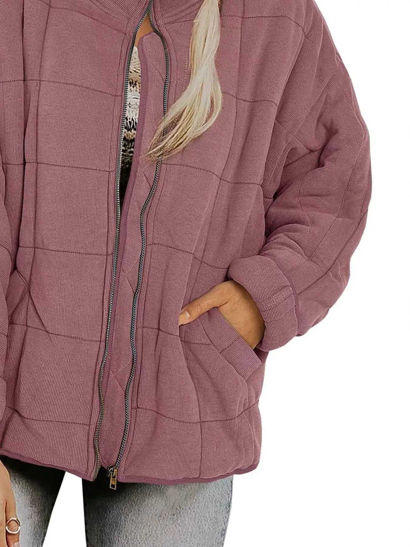 Quilted Zip Up Outerwear | Partner Labels Selection by Partner Label