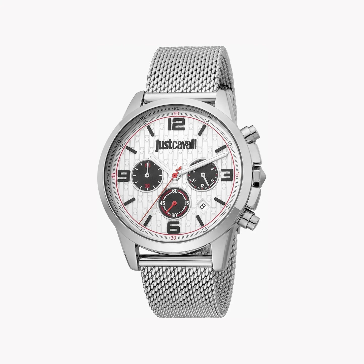 Just Cavalli Men's Silver Watch, Elegant Design | Jc1g175m0045 by JUST CAVALLI