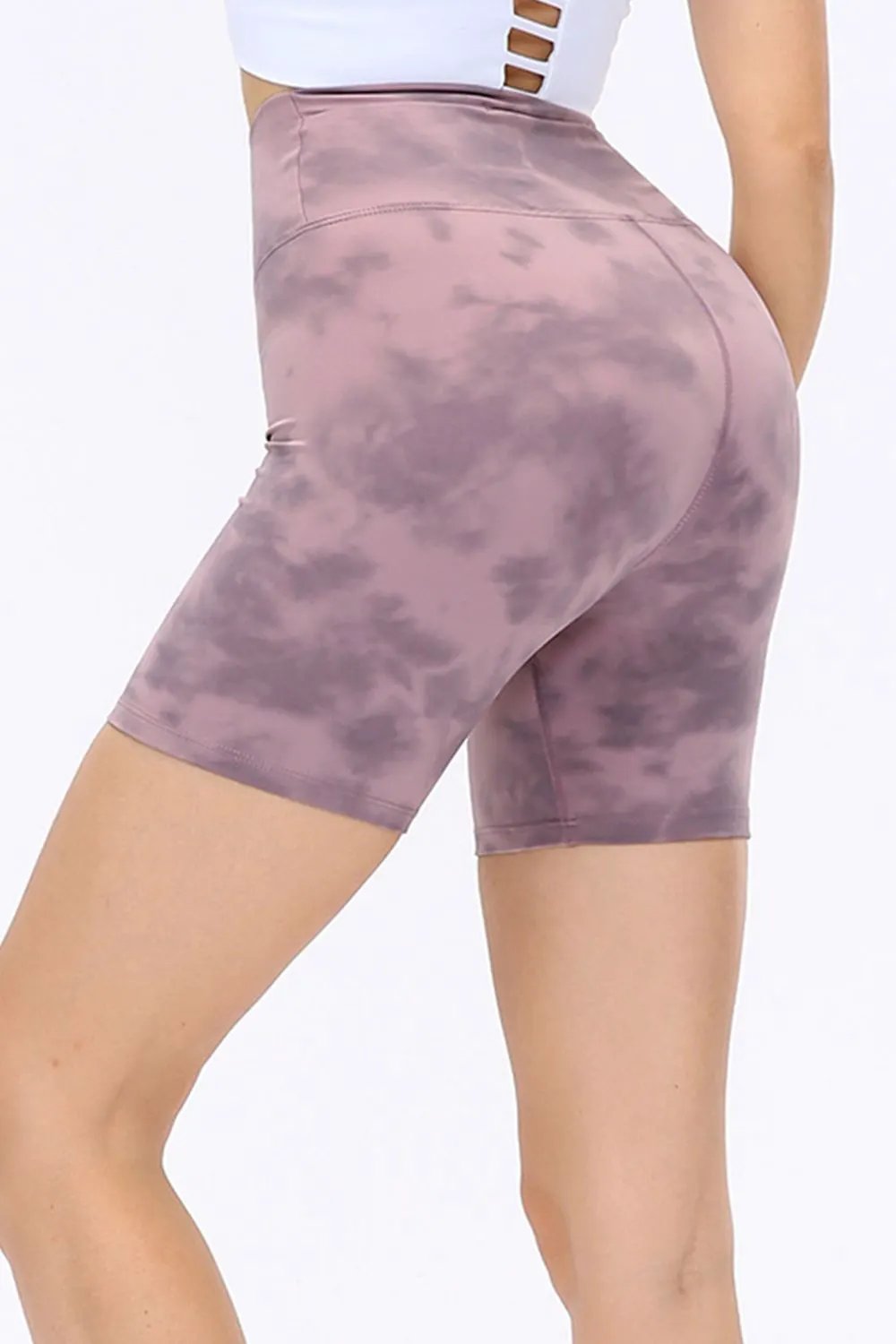 Wide Waistband Sports Shorts by Partner Label