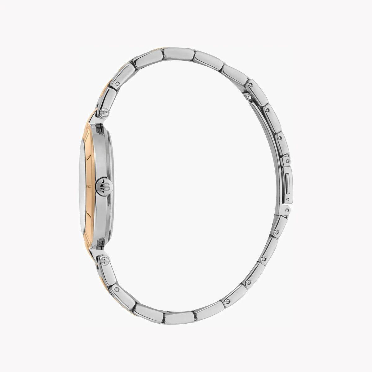 Esprit Women's Silver & Rose Gold Watch, Silver Dial | Es1l081m0015 by ESPRIT