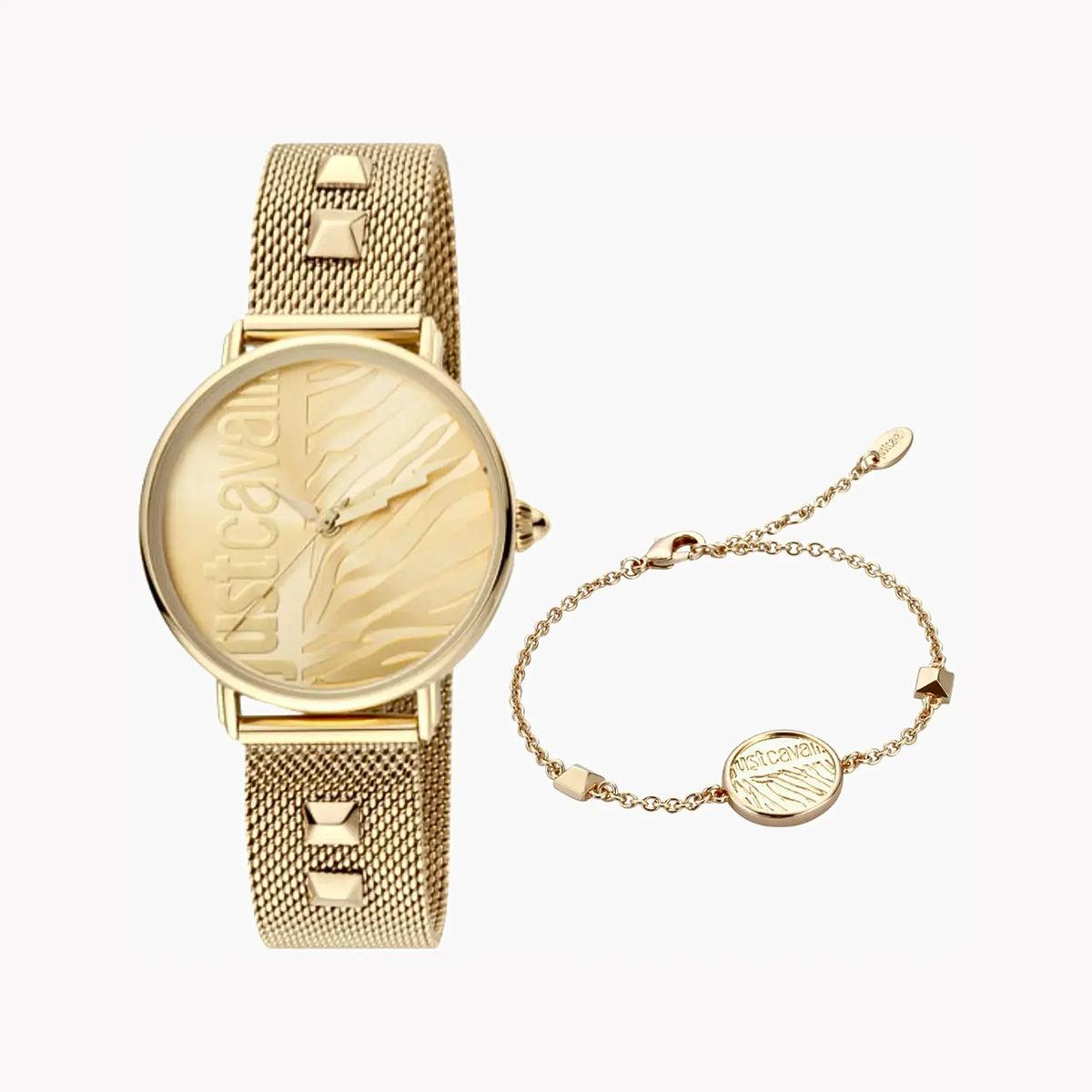 Just Cavalli Women's Gold Watch, Champagne Dial | Jc1l077m0075 by JUST CAVALLI
