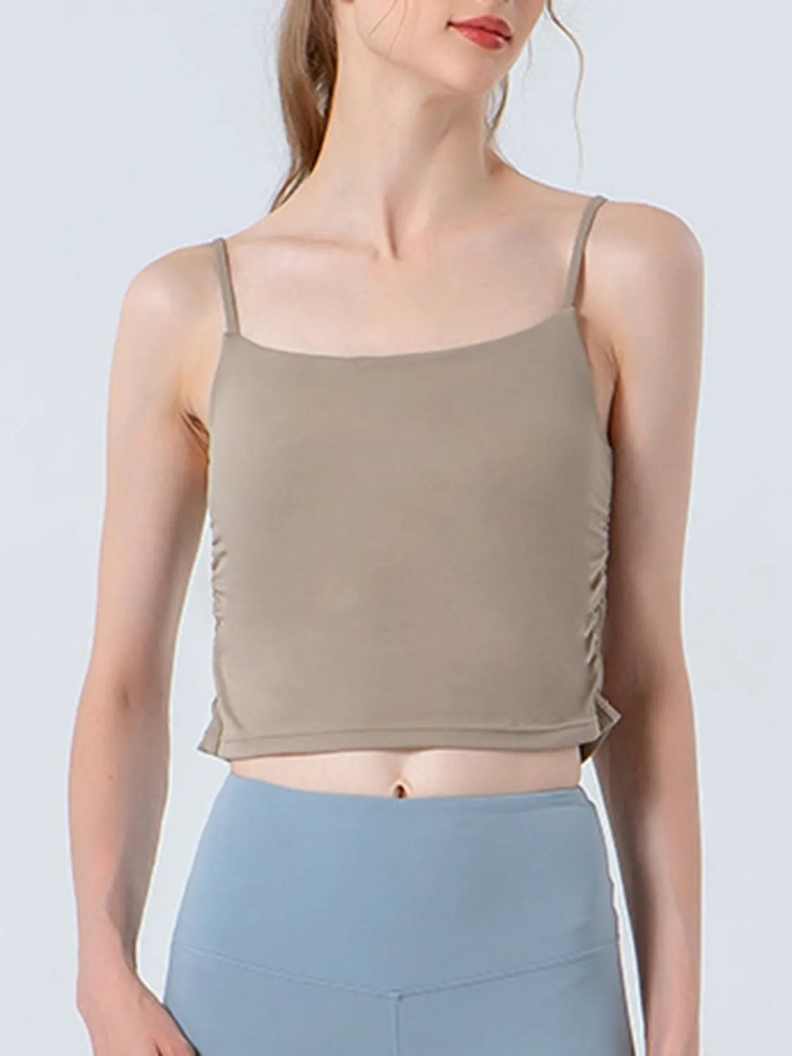 Ruched Sports Cami by Partner Label