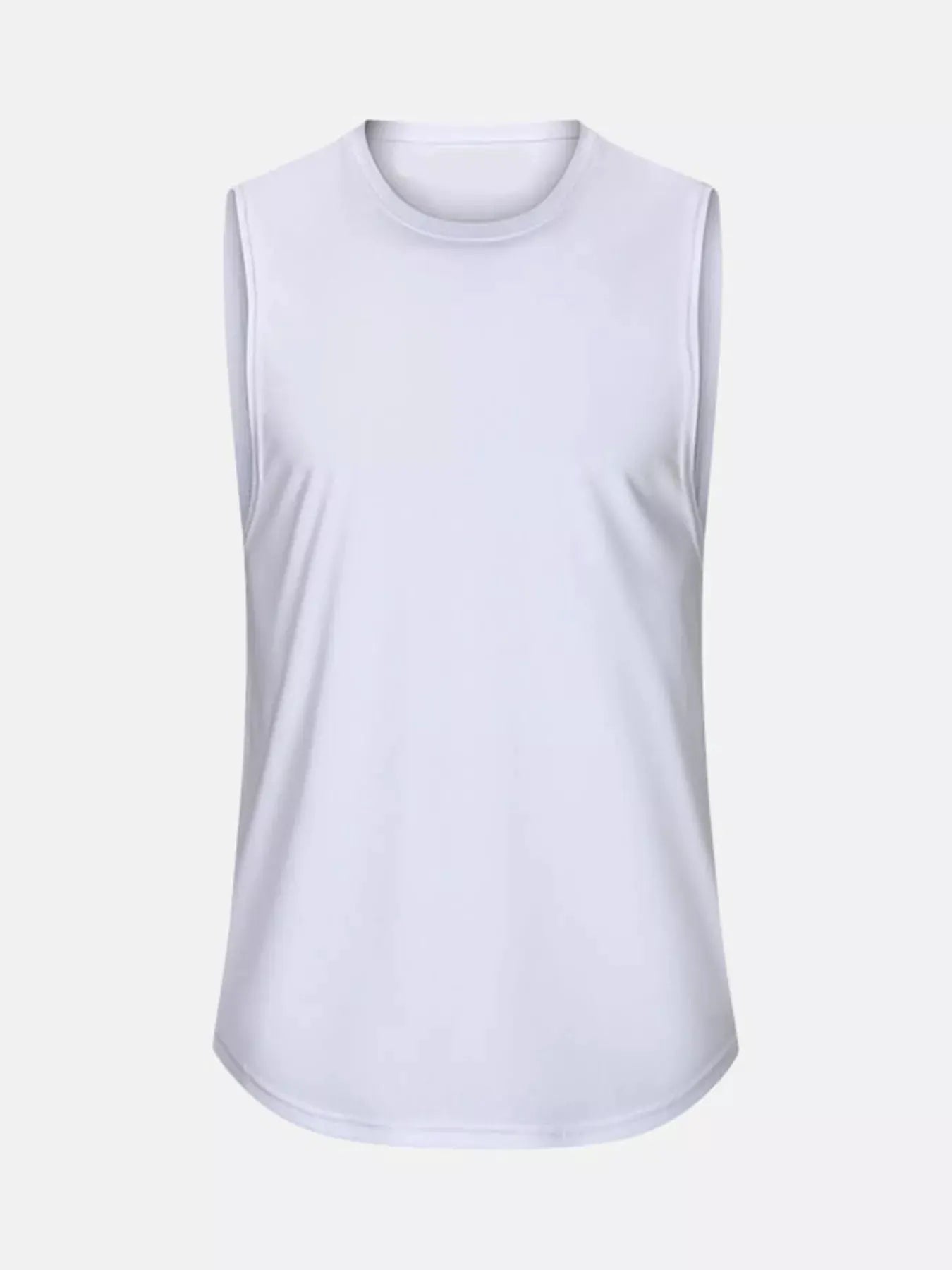 Men's Round Neck Tank by Trendsi