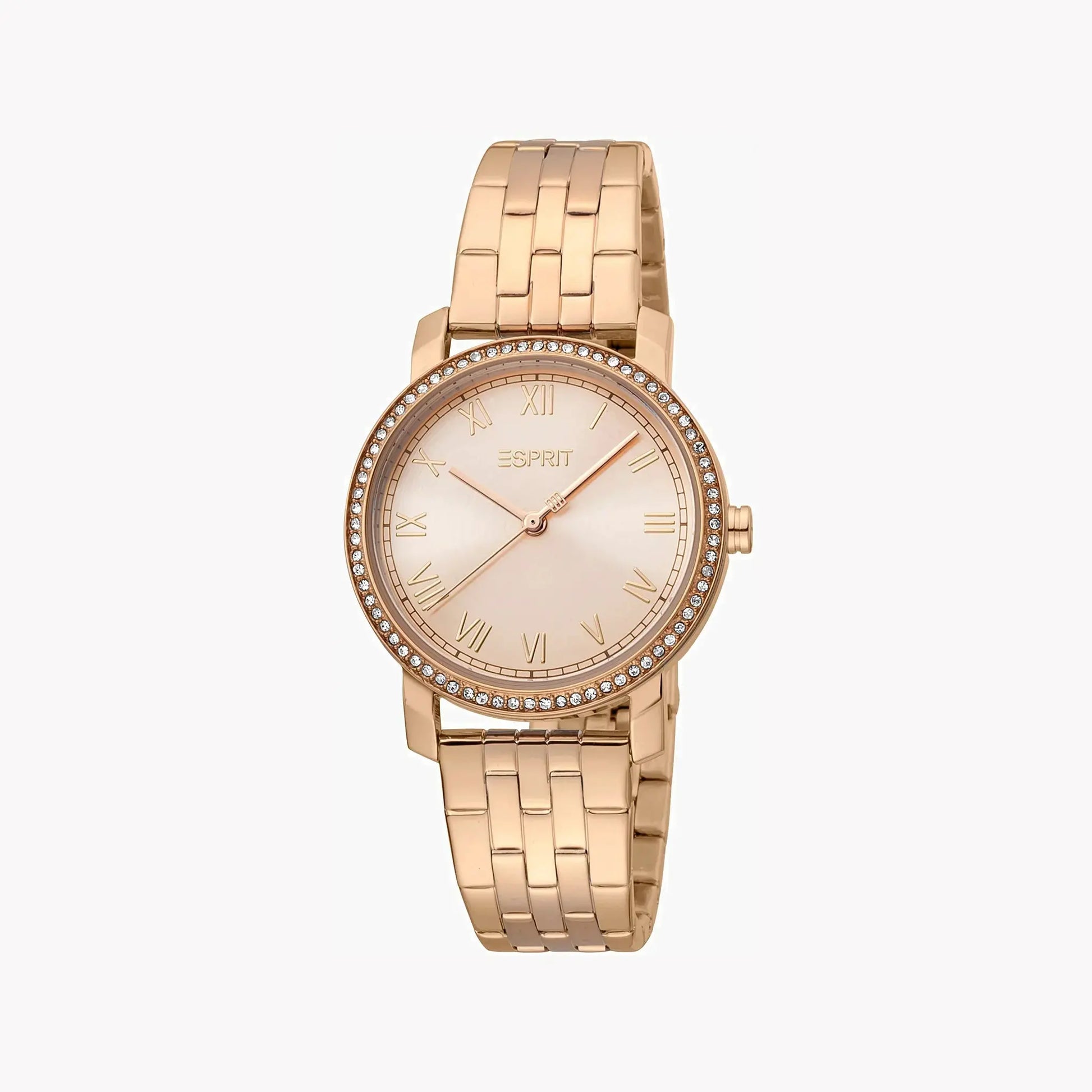Esprit Women's Rose Gold Stainless Steel Watch, Round Case | Es1l202m0035 by ESPRIT