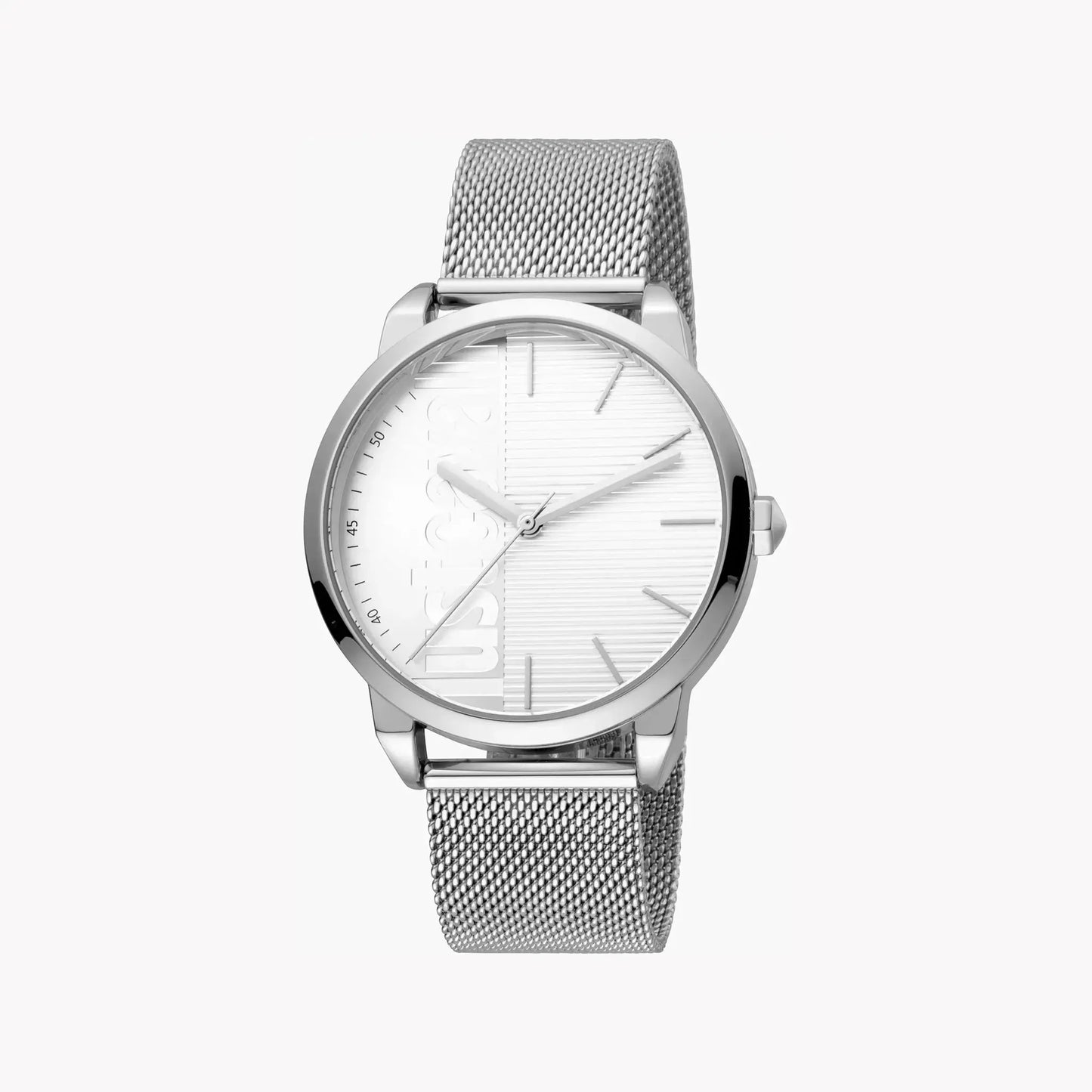 Just Cavalli Men's Silver Stainless Steel Watch, Silver Dial | Jc1g079m0045 by JUST CAVALLI