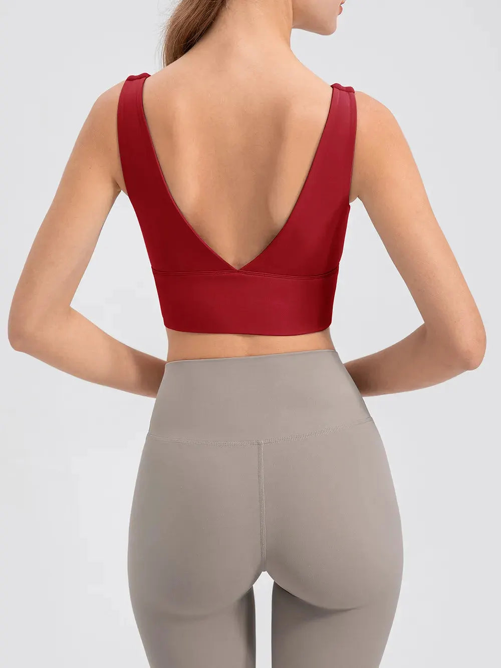 Scoop Neck Wide Strap Active Tank by Partner Label