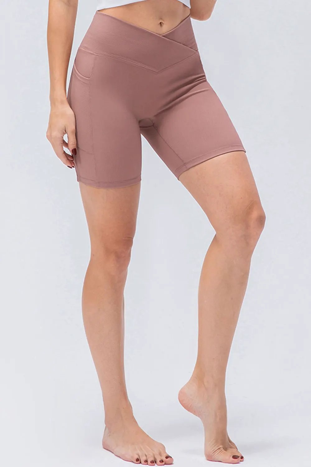 Slim Fit V-Waistband Sports Shorts by Partner Label