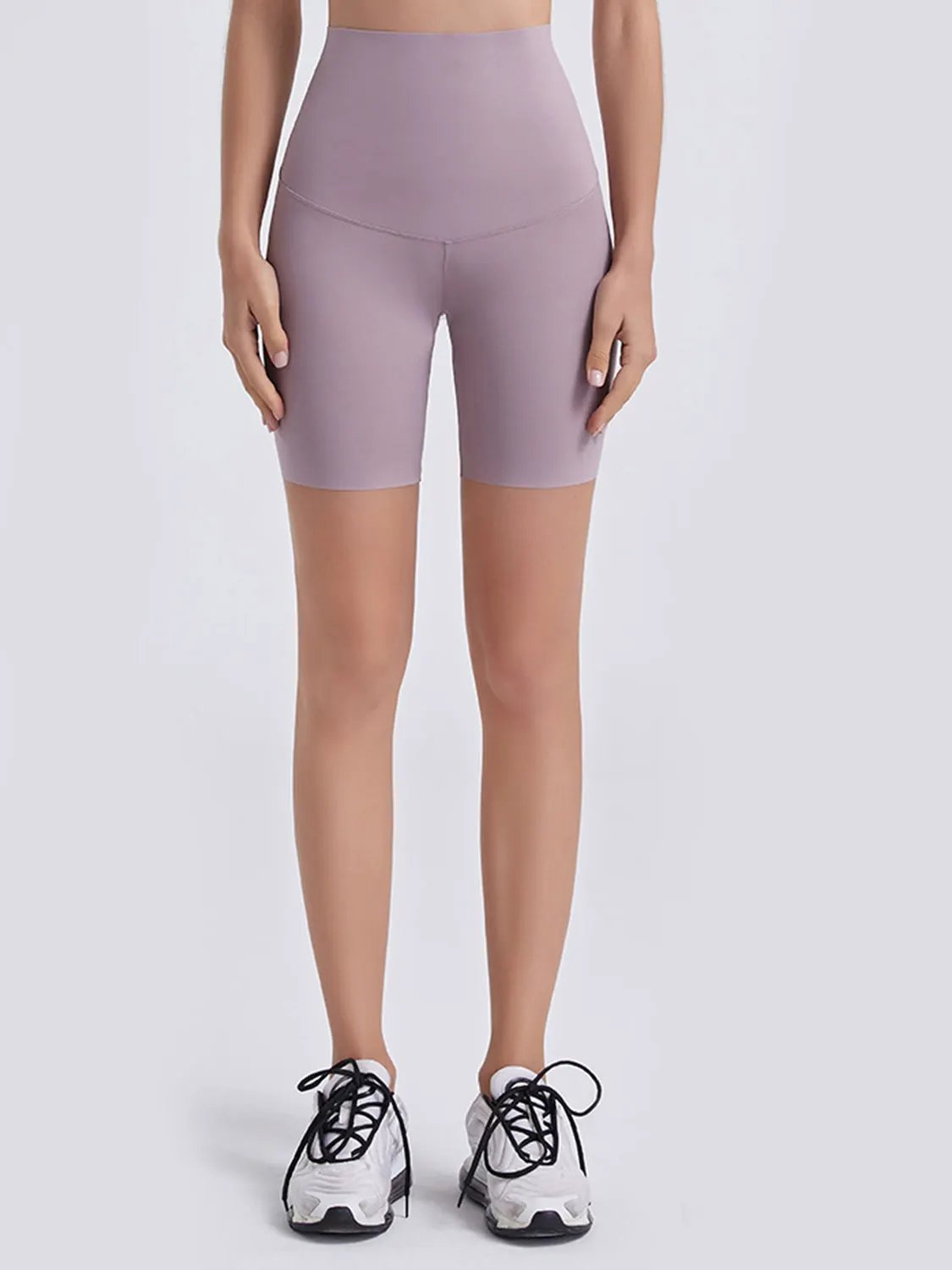 Wide Waistband Sports Shorts by Partner Label