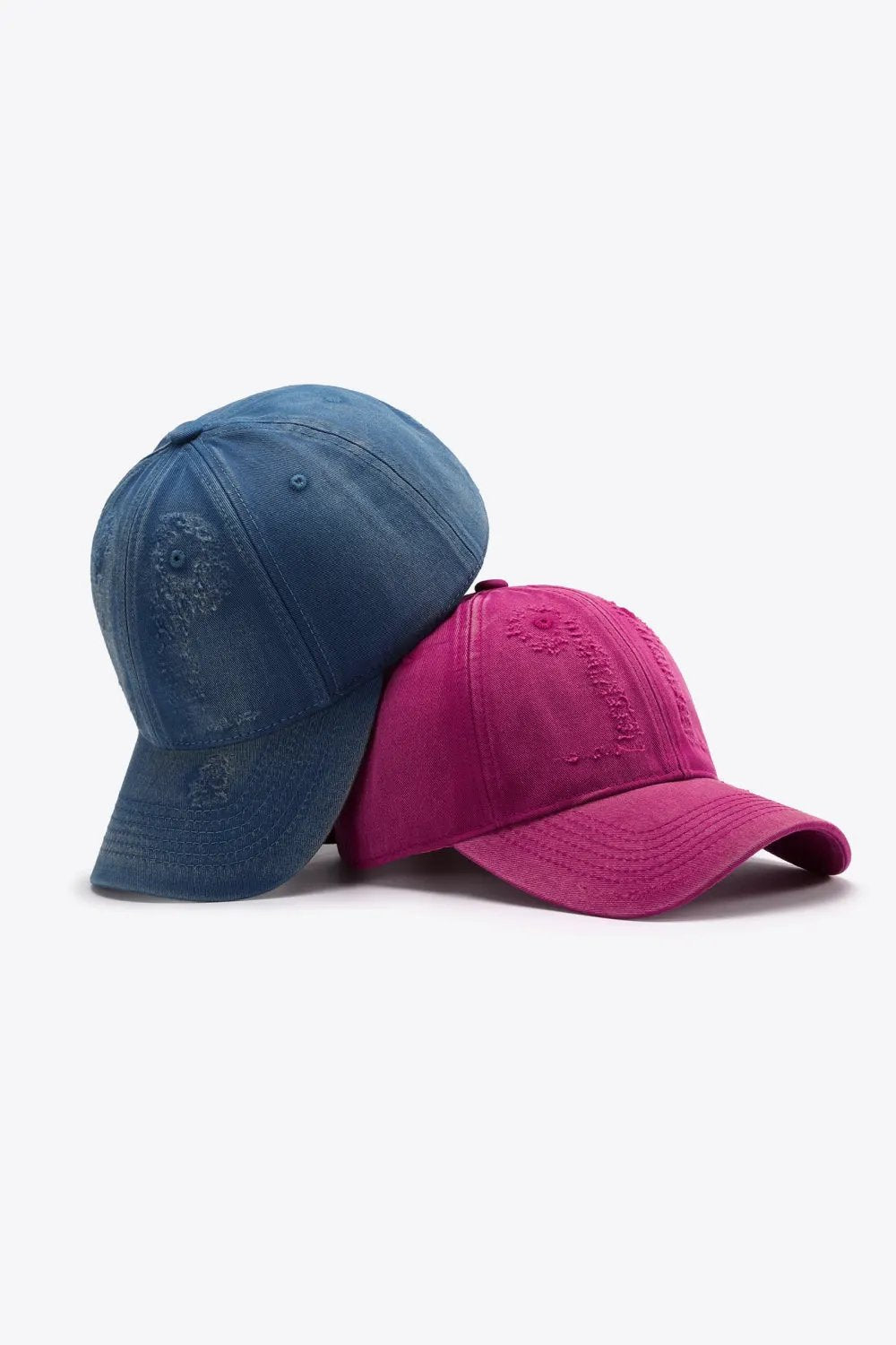 Distressed Adjustable Baseball Cap by Partner Label