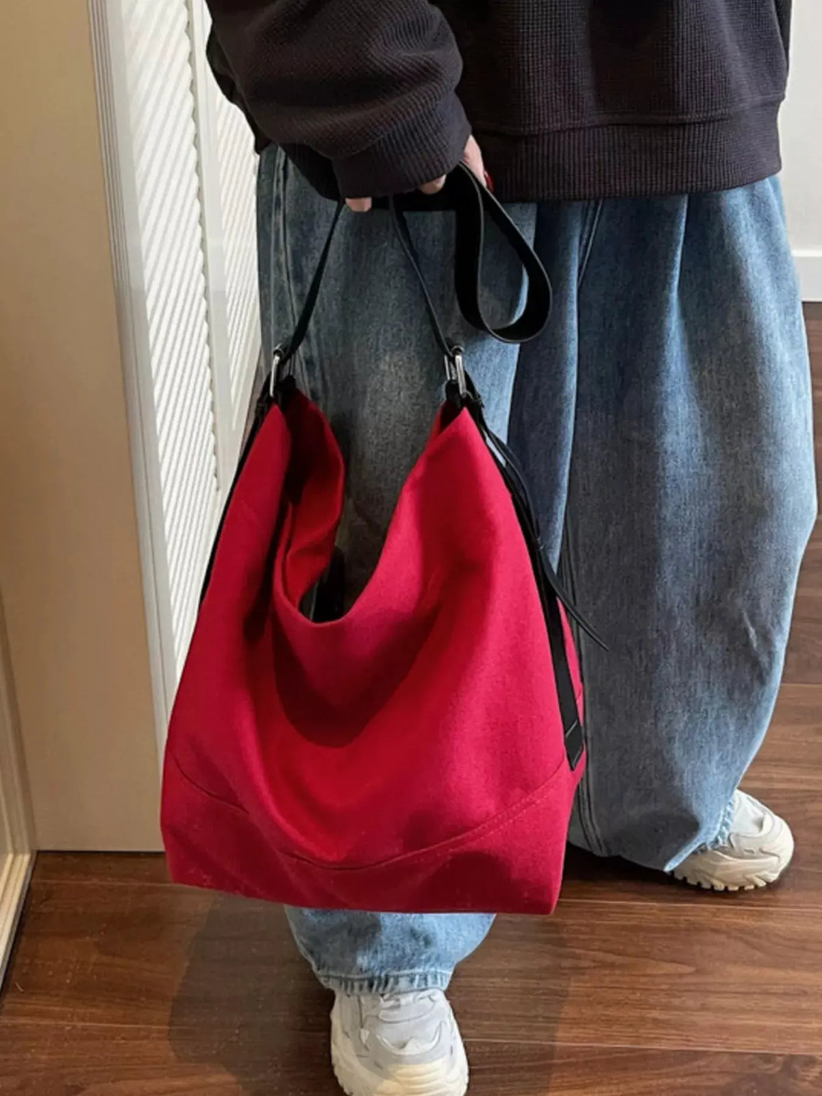 Adjustable Strap Handbag by Partner Label