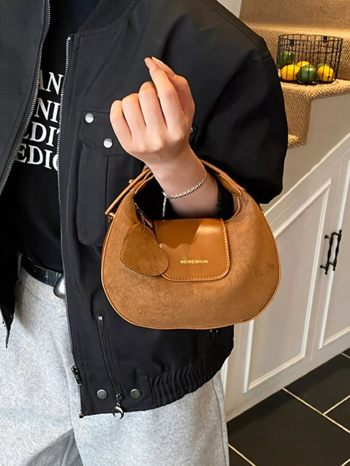 Top Handle Crossbody Bag by Partner Label