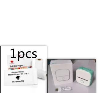 Portable Mini Thermal Label Printer Home Photo Printer Student Wrong Question Printer Bluetooth-compatible Mini Label Printer Price Tag by Maiden-Art