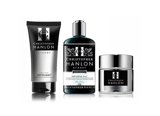 3-Step SKINCARE SYSTEM | MEN | Extra Dry by CHRISTOPHER HANLON®