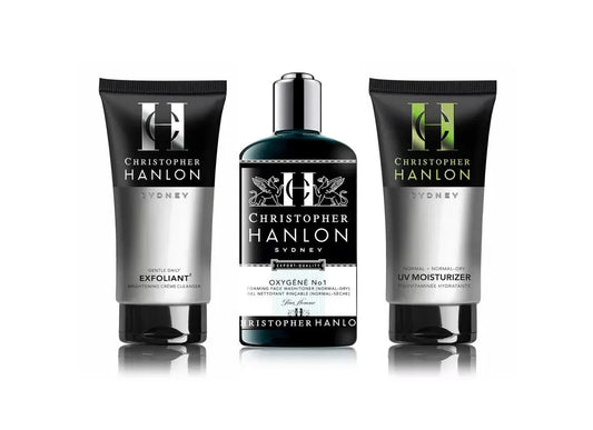 3-Step SKINCARE SYSTEM | MEN | Norm – Oily + Blemish Prone by CHRISTOPHER HANLON®