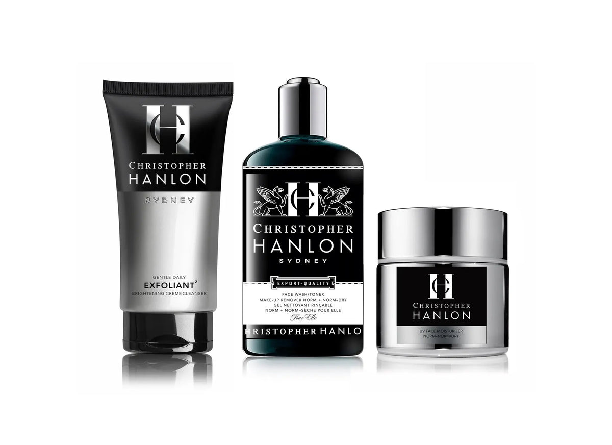 3 Step SKINCARE SYSTEM | WOMEN | Normal + Norm - Dry by CHRISTOPHER HANLON®